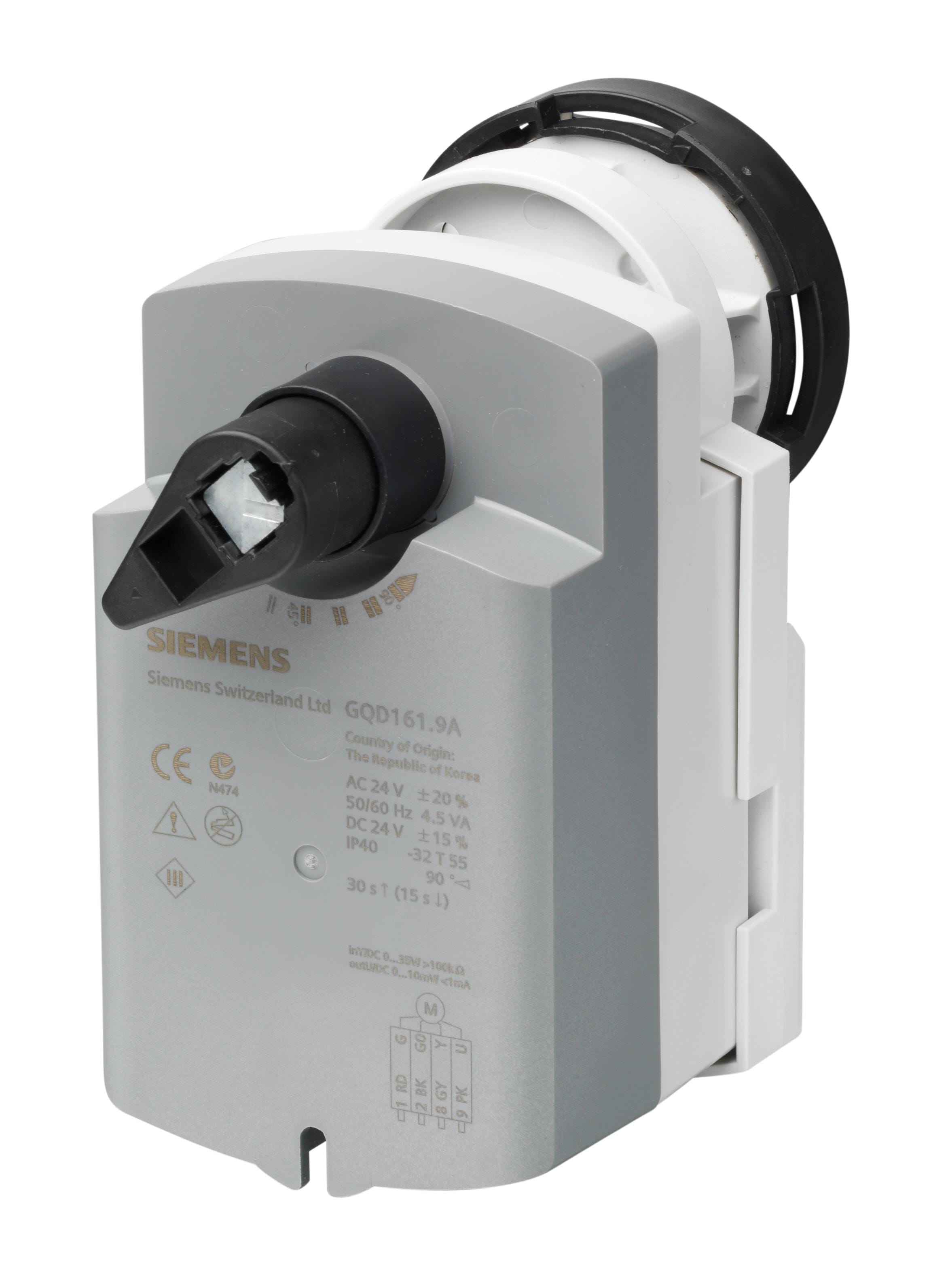 SIEMENS - GQD121.9A Toimilaite pallovent - BPZ:GQD121.9A
