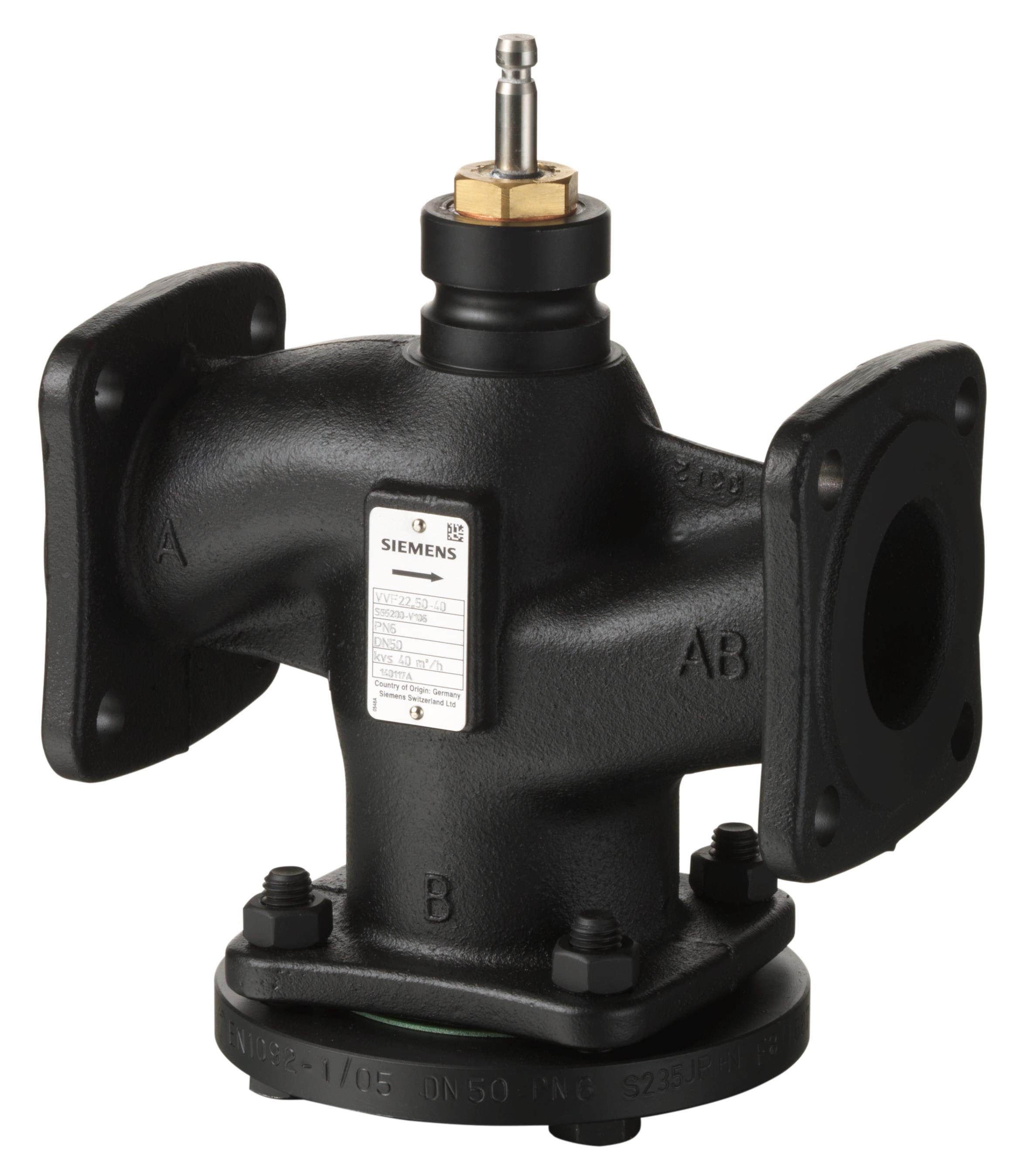 SIEMENS - VVF22.50-40 Kaksitieventtiili, - S55200-V106