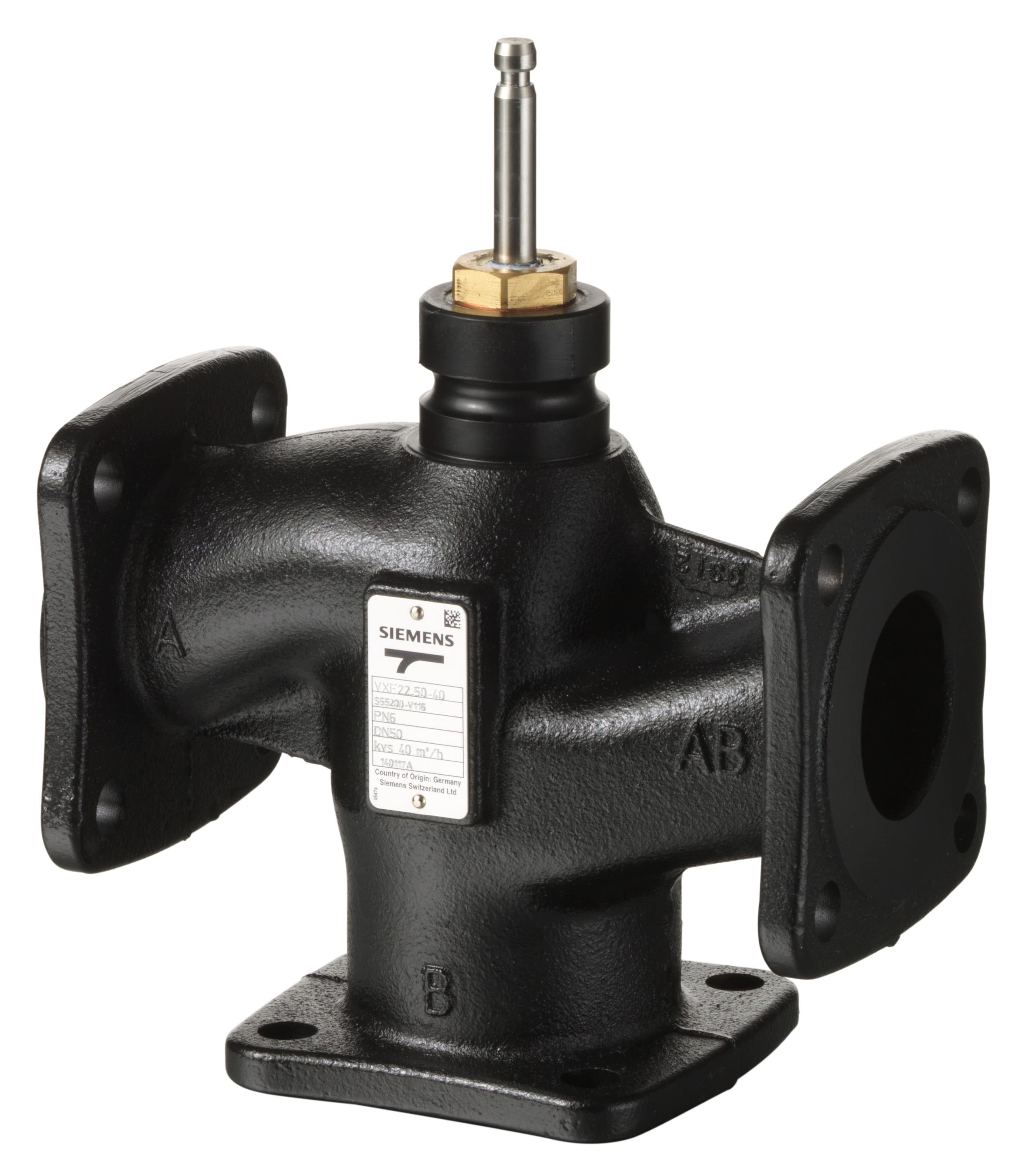 SIEMENS - VXF22.40-16 Kolmitieventtiili, - S55200-V114