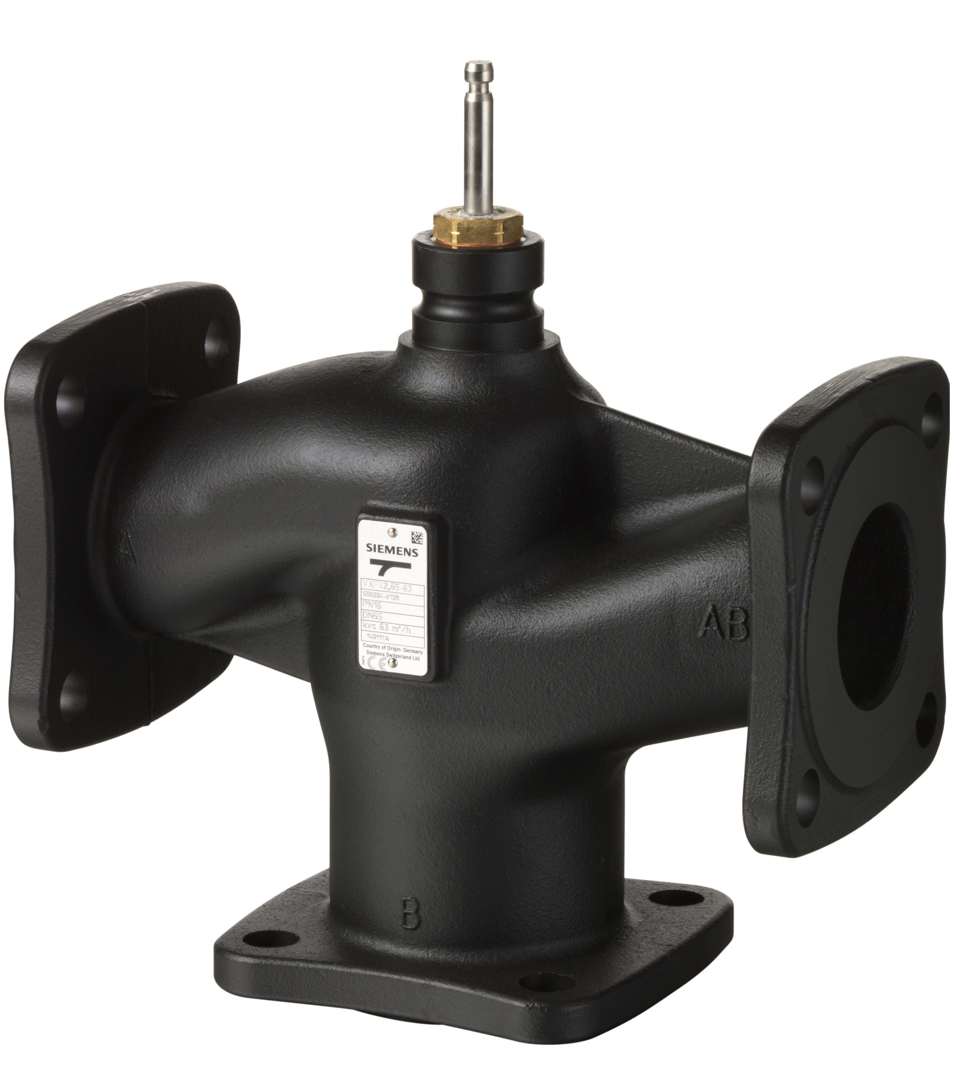 SIEMENS - VXF42.80-100 Kolmitieventtiili - S55204-V141