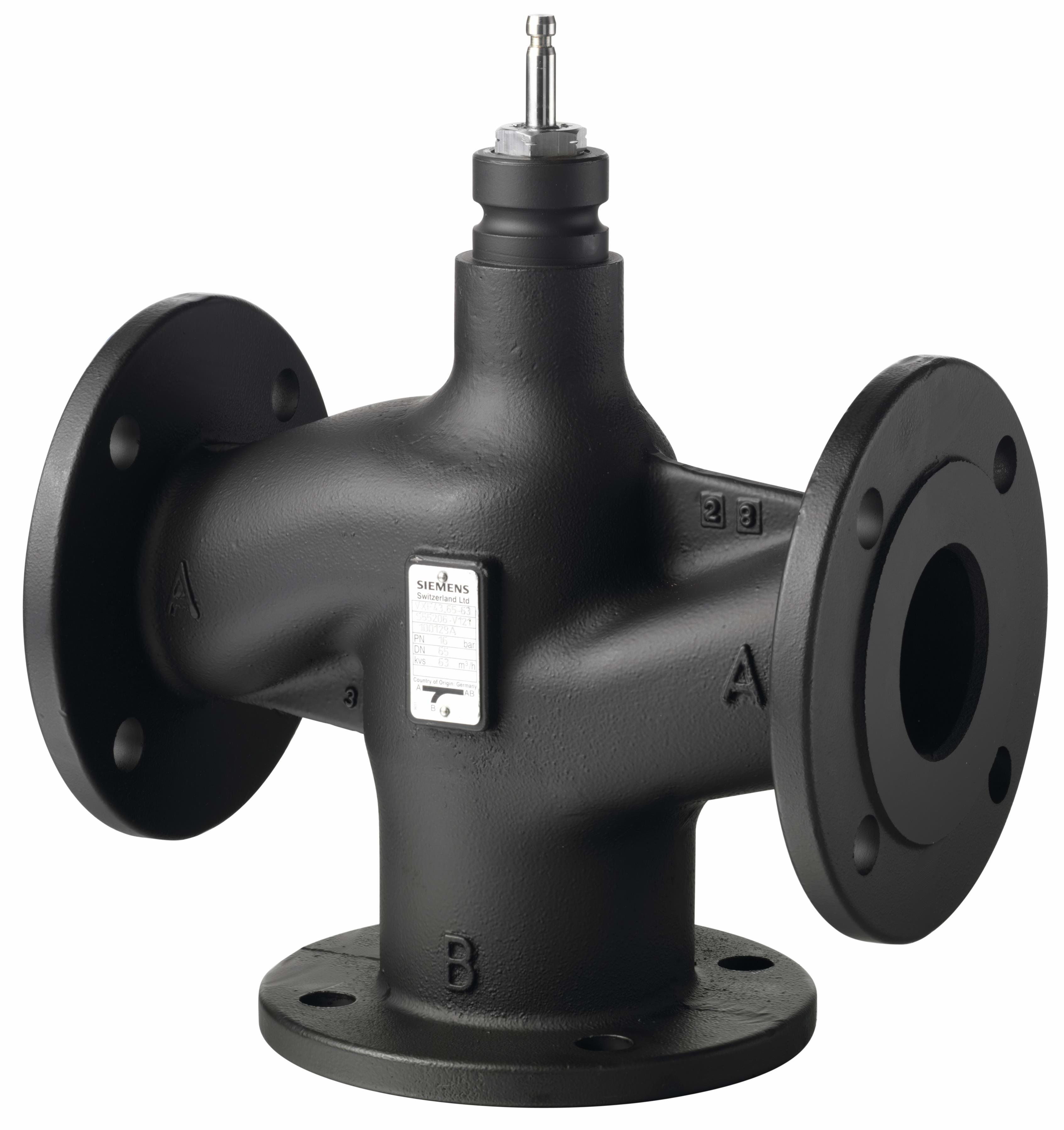 SIEMENS - VXF43.125-250 Kolmitieventtiil - S55206-V118