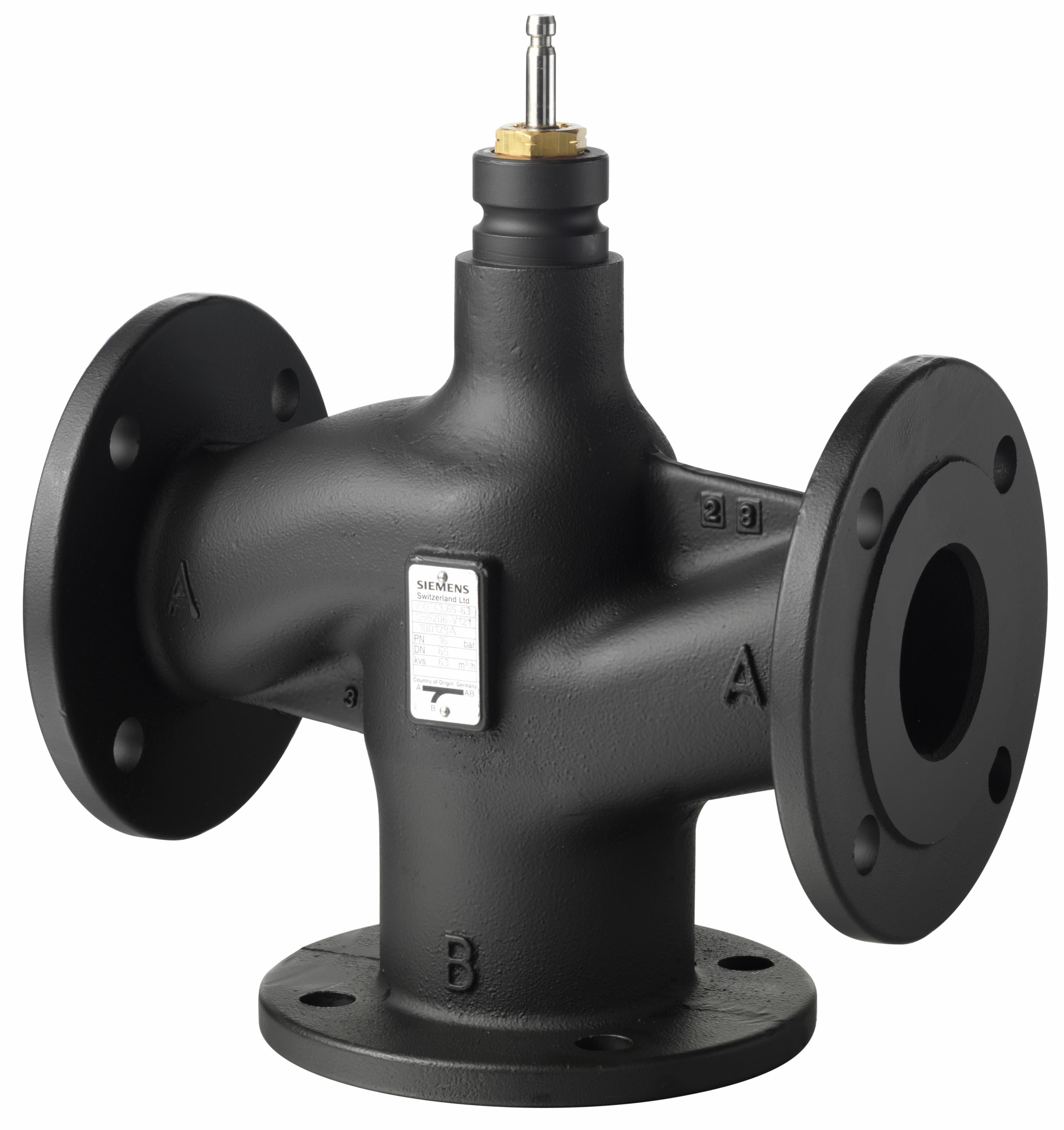SIEMENS - VXF53.15-2.5 Kolmitieventtiili - S55208-V141