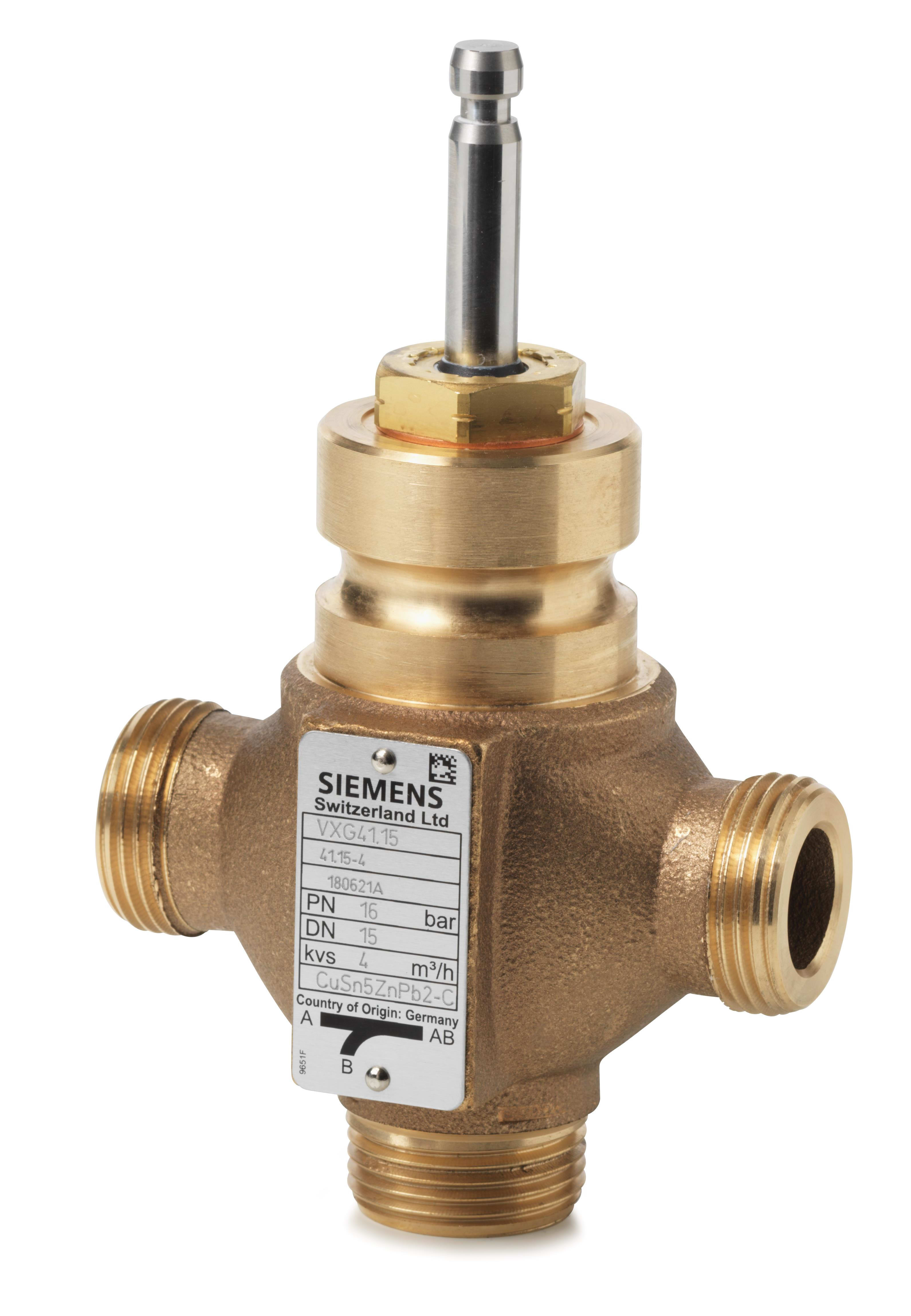 SIEMENS - VXG41.15 Kolmitieventtiili, 20 - BPZ:VXG41.15