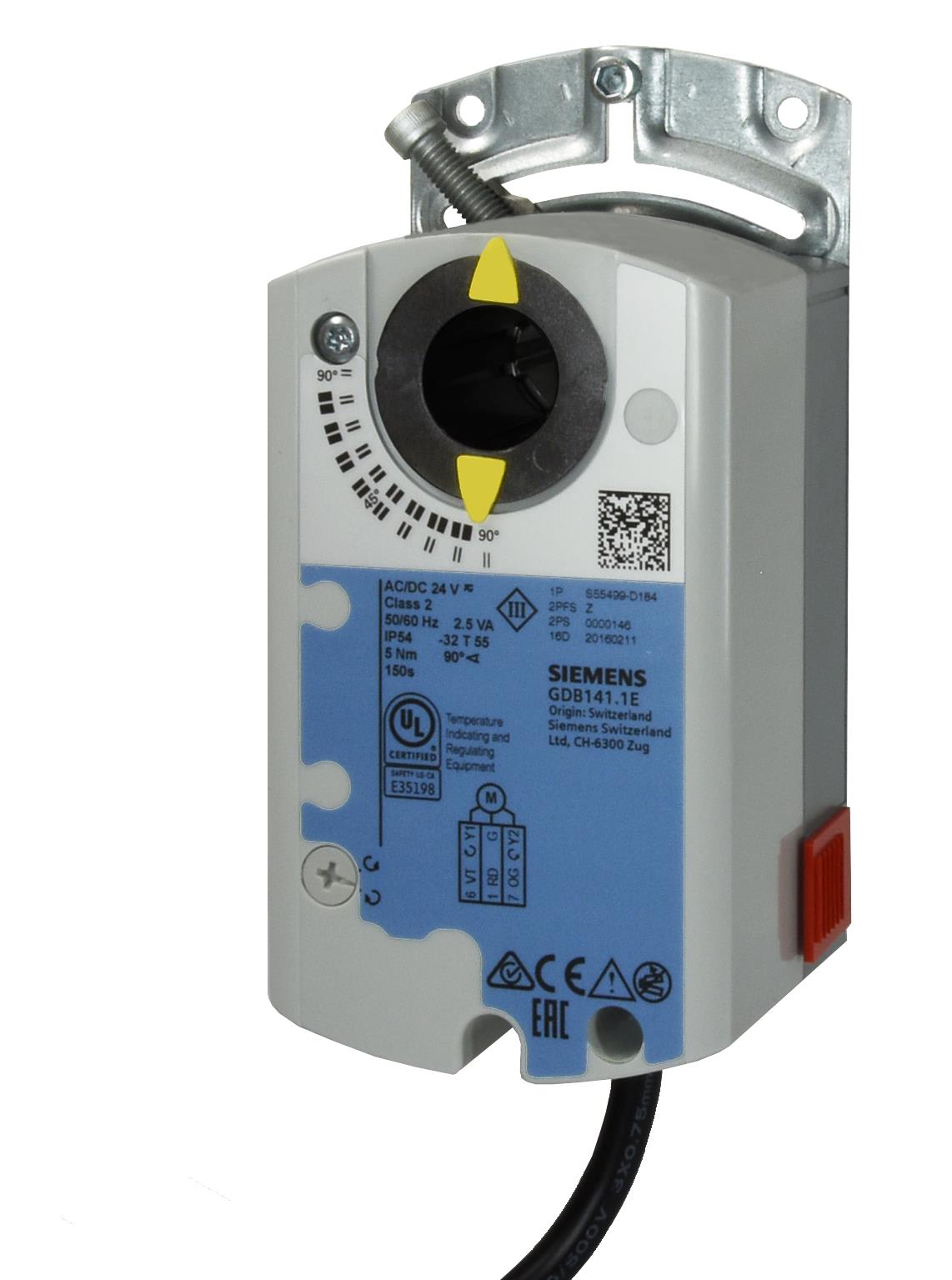 SIEMENS - Peltim. 3-p 24V 5Nm - GDB141.1E