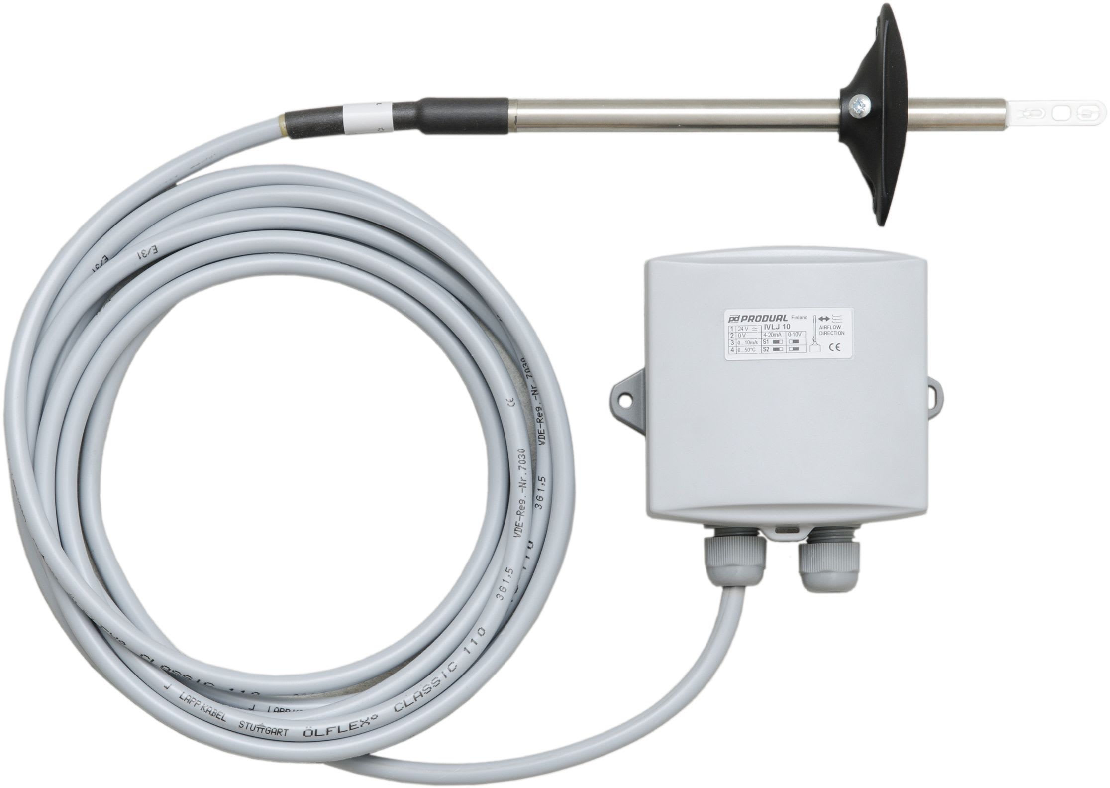 PRODUAL - Ilmanvirtausläh.Johdolla 0-2 m - IVLJ 02 / 1130040