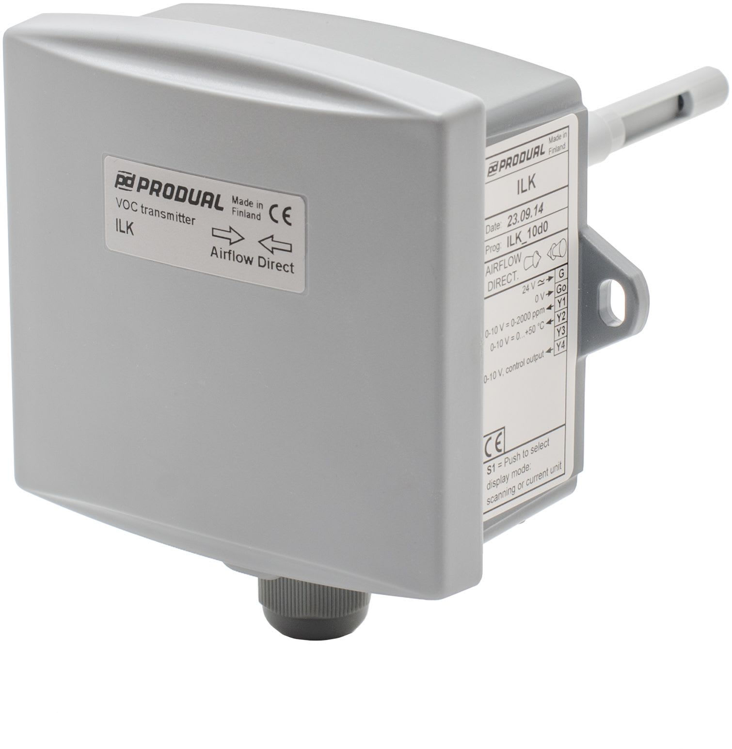 PRODUAL - Ilmanlaatulähetin, kanava (voc - ILK-RH / 1135632