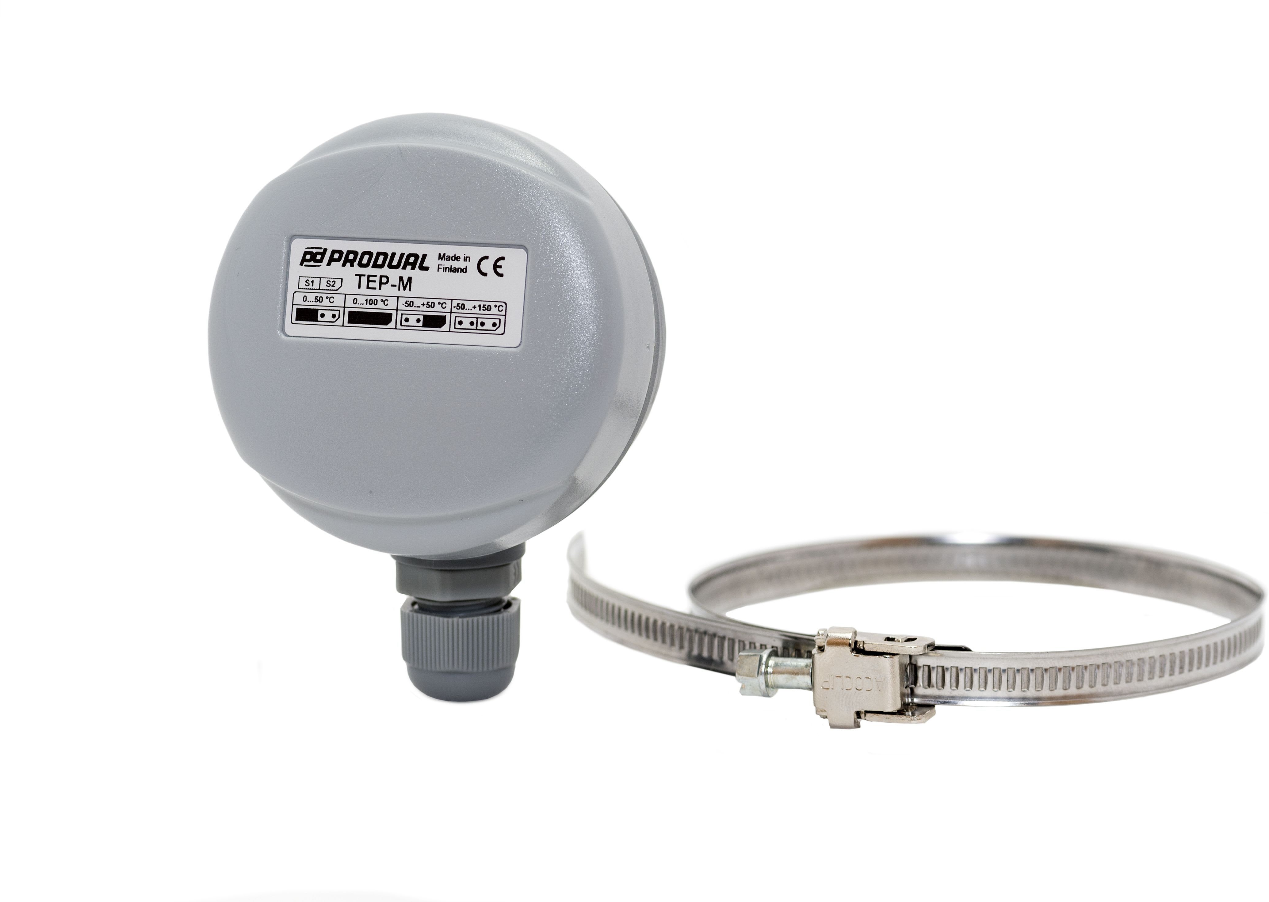 PRODUAL - Modbus lt-lähetin pinta 0-10v - TEP-M / 117Z080