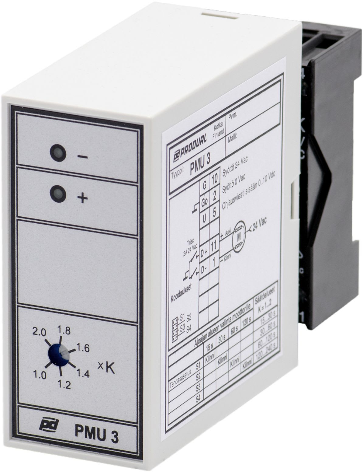 PRODUAL - Muunnin jännite / a-k - PMU 3 / 1182120
