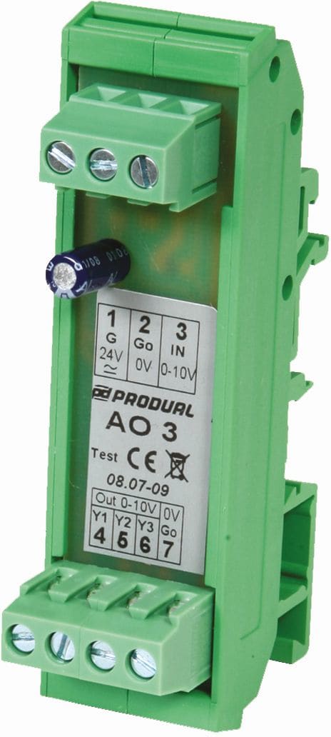 PRODUAL - Analoginen viestin jakaja - AO 3 / 1182210