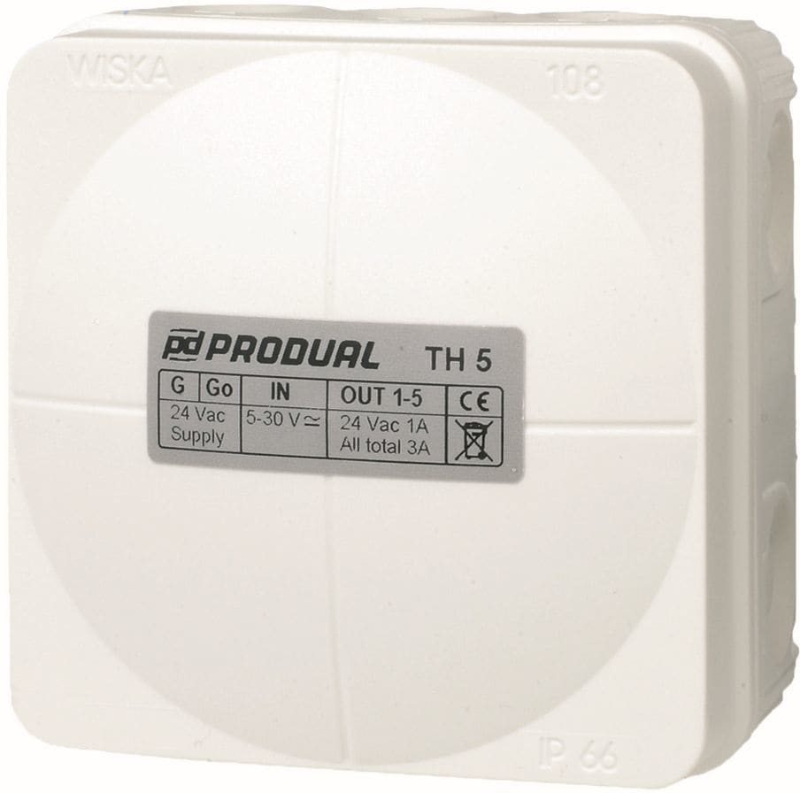 PRODUAL - Termomoottoriohjain 5xdo - TH 5 / 1183090