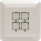 PRODUAL - Pienjännitepainike ledillä 4-o - PJP 4E / 1185122