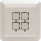 PRODUAL - Pienjännitepainike ledillä 4-o - PJP 4E / 1185122