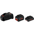 BOSCH - Akku/laturipaketti - 4,0AH + 5,5AH PROCORE + GAL 1880CV