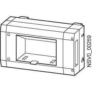 SIEMENS - Liitäntätarvike - BD01 VO-kotelo 35A 8mod alumii