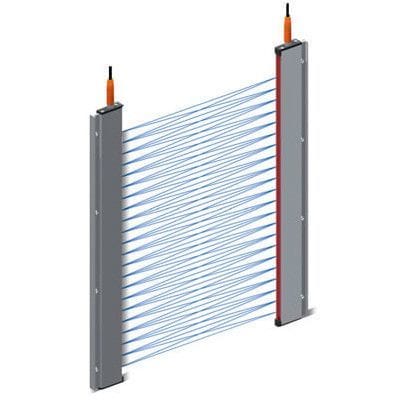 OMRON - Light curtain, through-beam, 5m, pitch 1 - F3E-16-T6