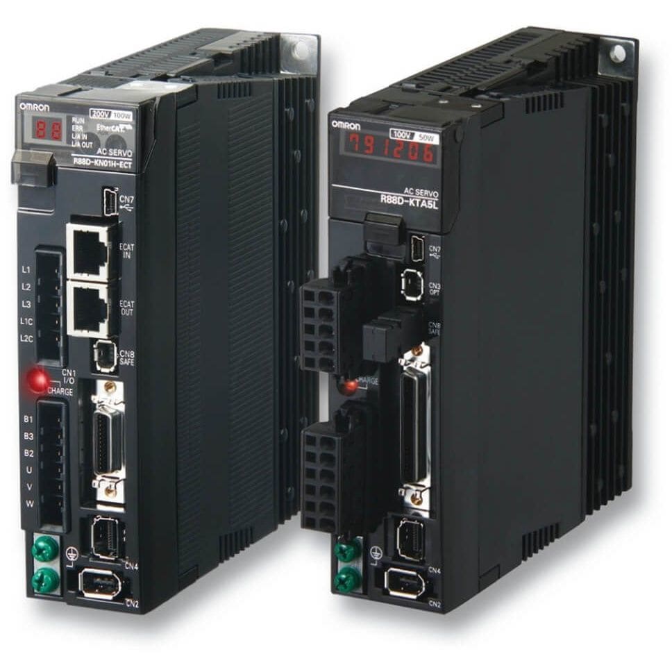 OMRON - Accurax G5 servo drive, 3~ 400 VAC, anal - R88D-KT150F