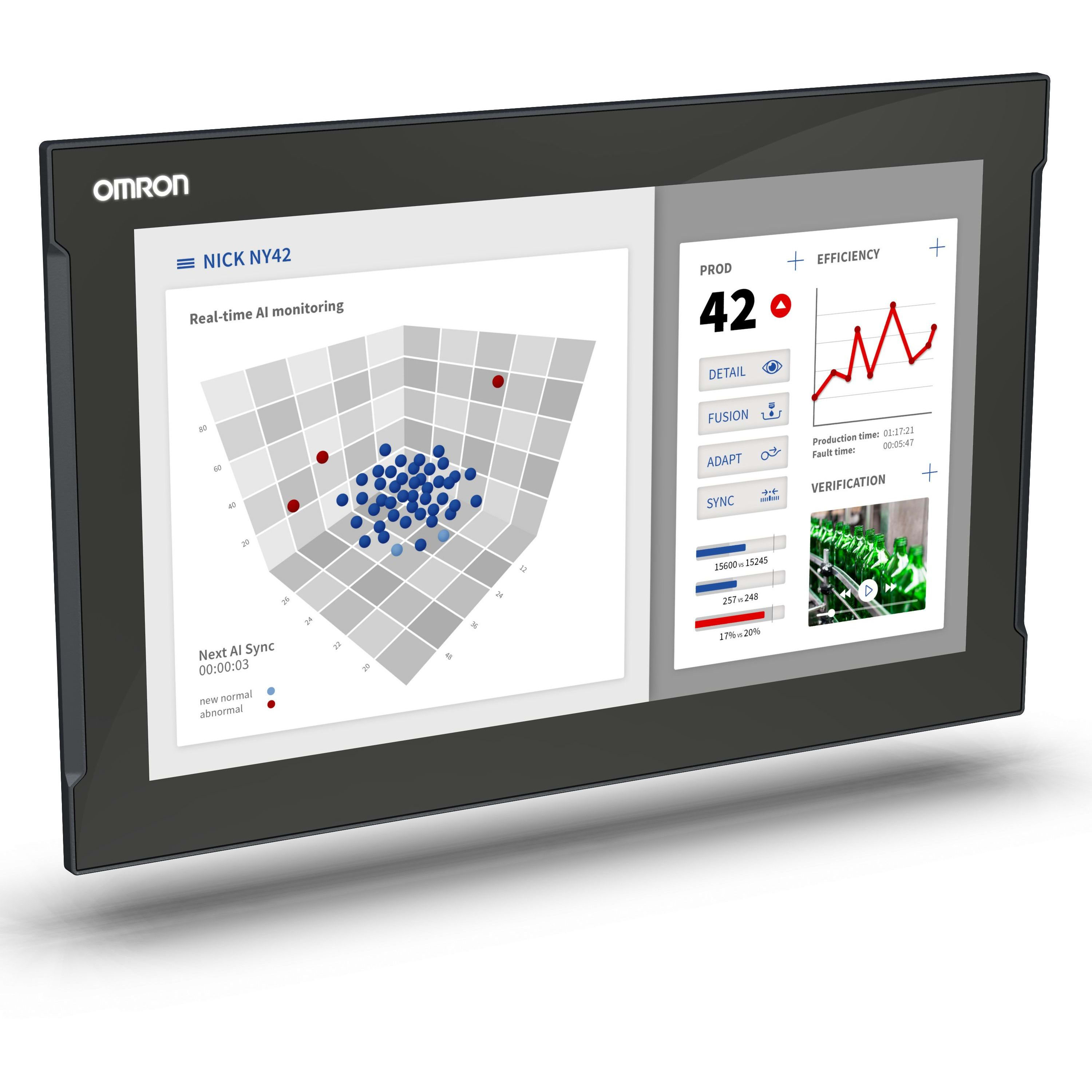 OMRON - Industrial Panel PC with Intel® Core? i5 - NYP35-30370-19WC1000