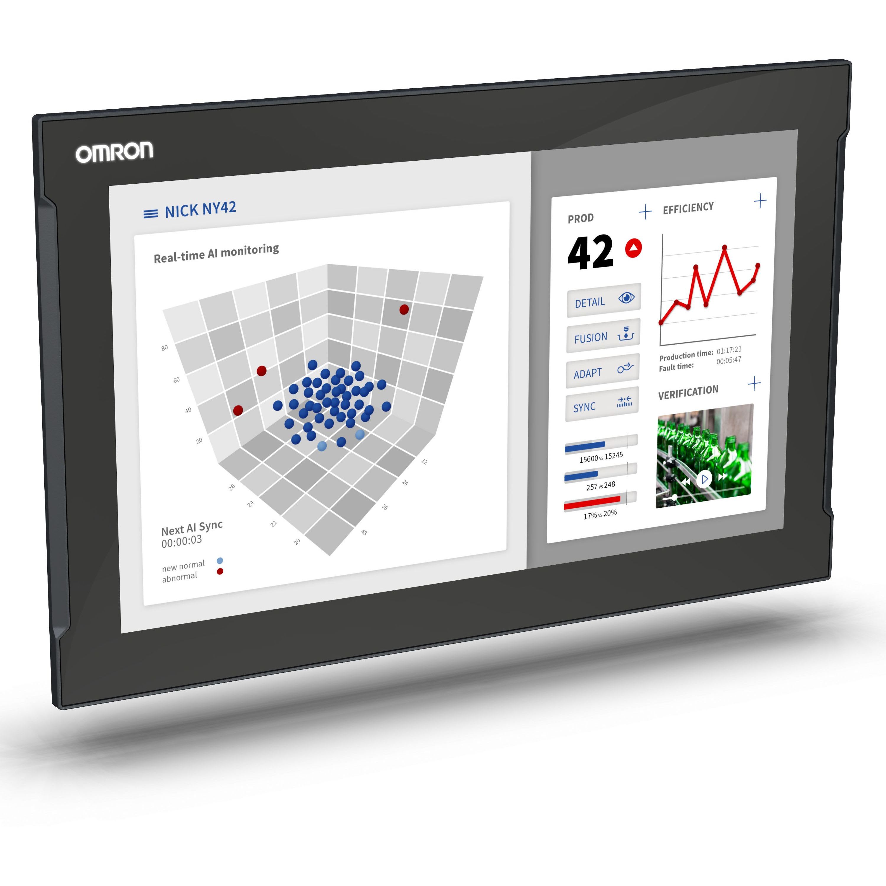 OMRON - Industrial Panel PC with Intel® Celeron® - NYP2C-30370-19WC1000