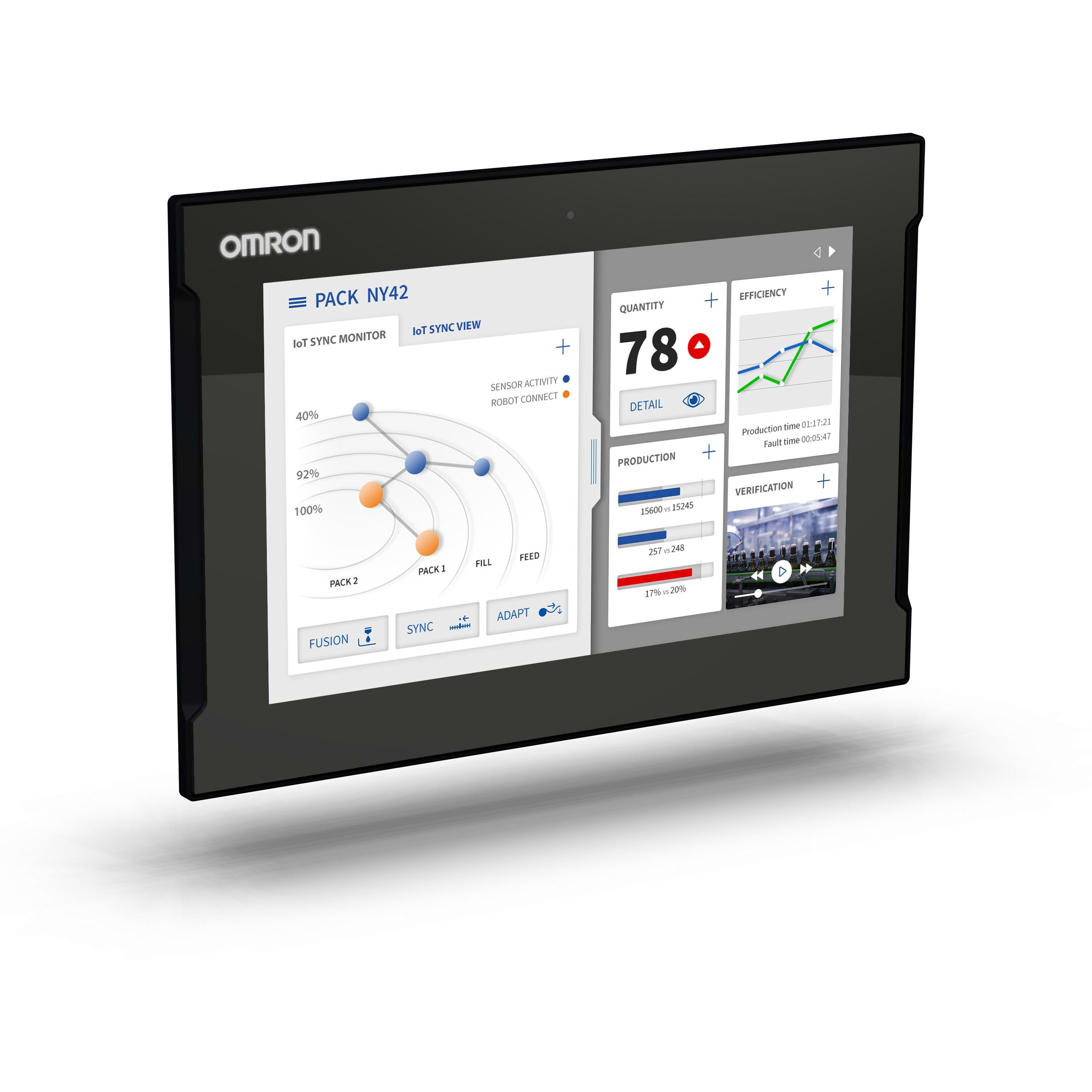 OMRON - Industrial Panel PC with Intel® Core? i7 - NYP27-40470-12WC1000