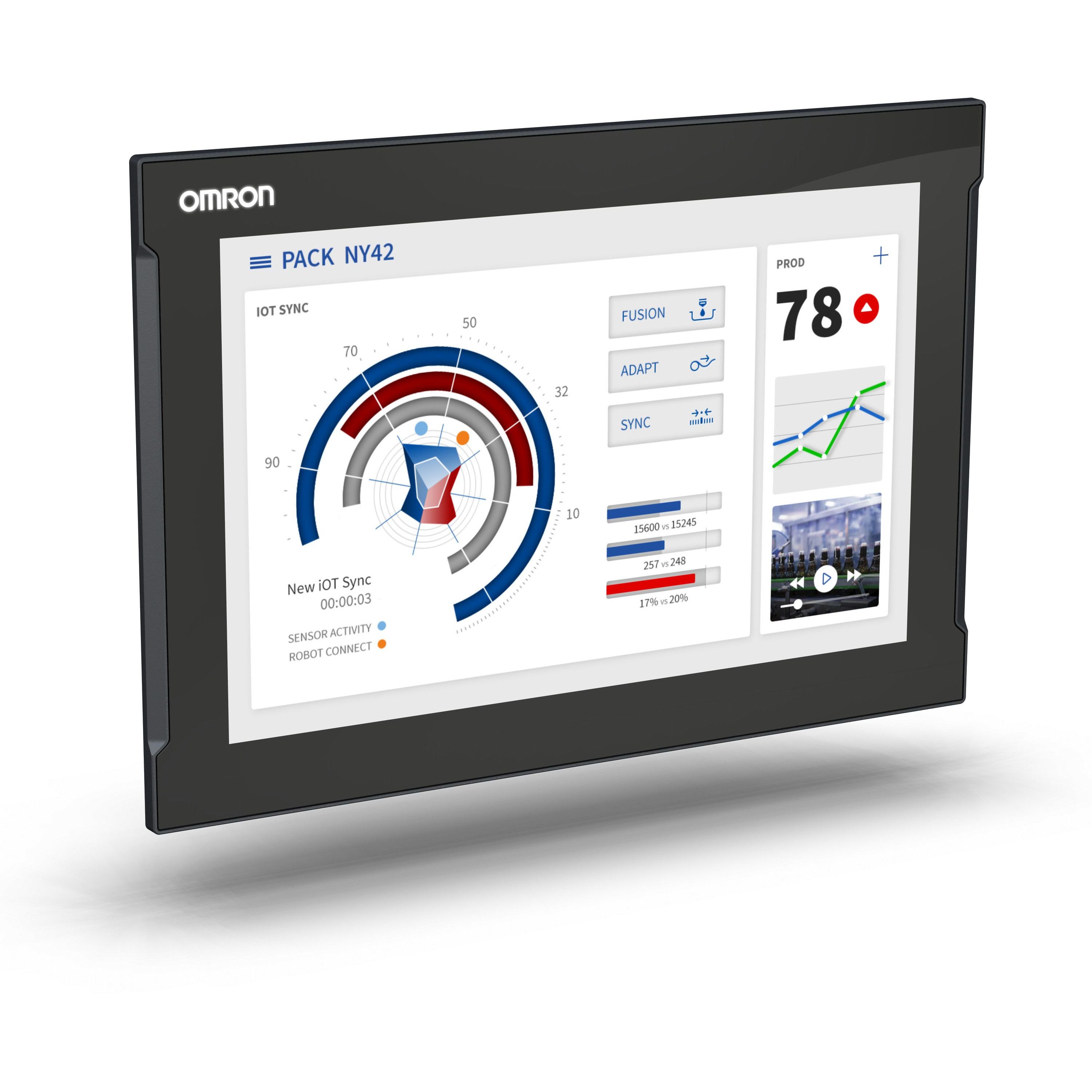 OMRON - Industrial Panel PC with Intel® Core™ i7 - NYP27-50470-15WC1000