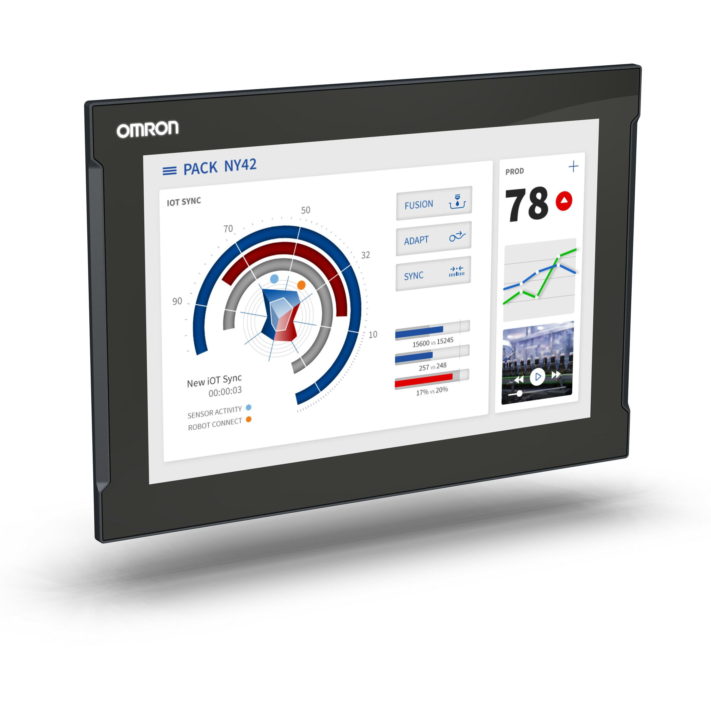 OMRON - Industrial Panel PC with Intel® Core™ i7 - NYP27-50470-15WC1000