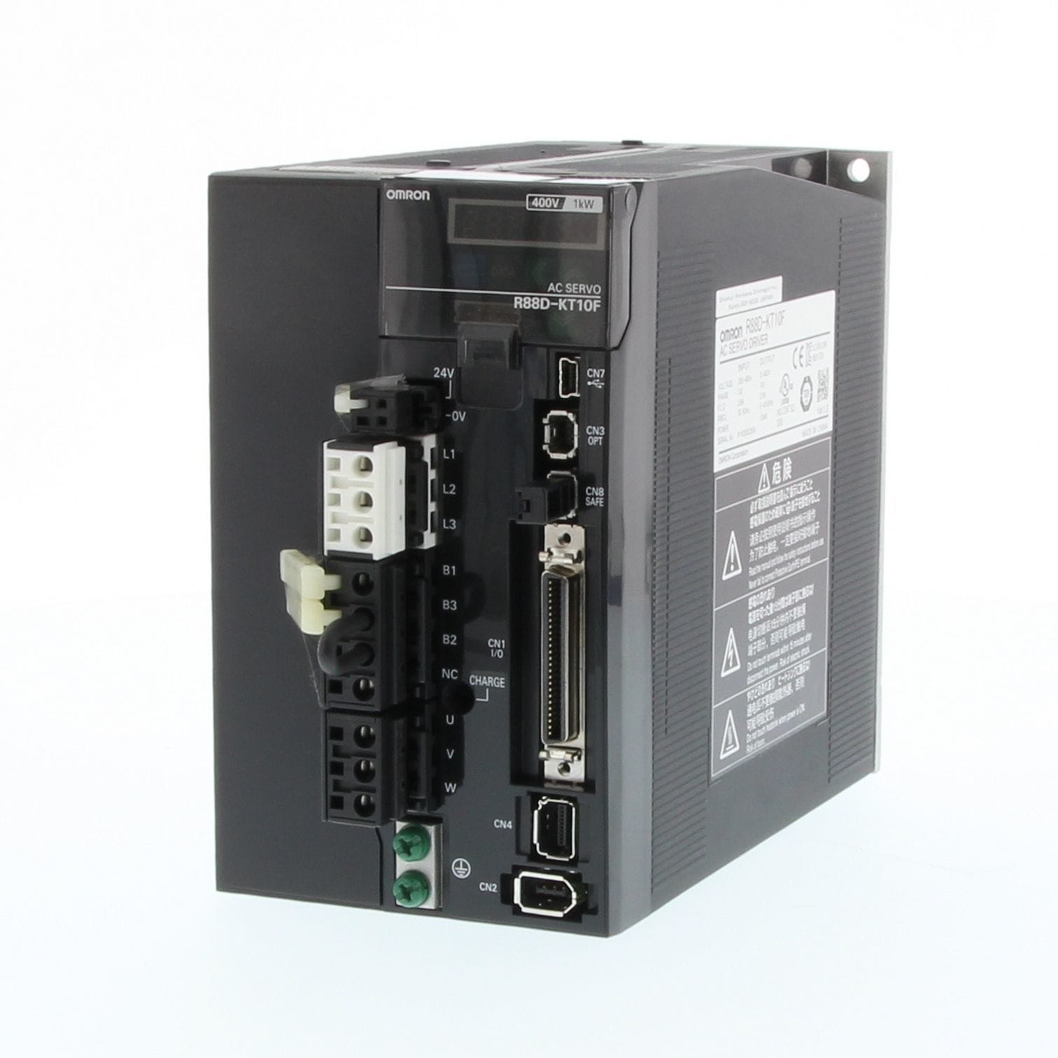OMRON - Accurax G5 servo drive, 3~ 400 VAC, anal - R88D-KT75F