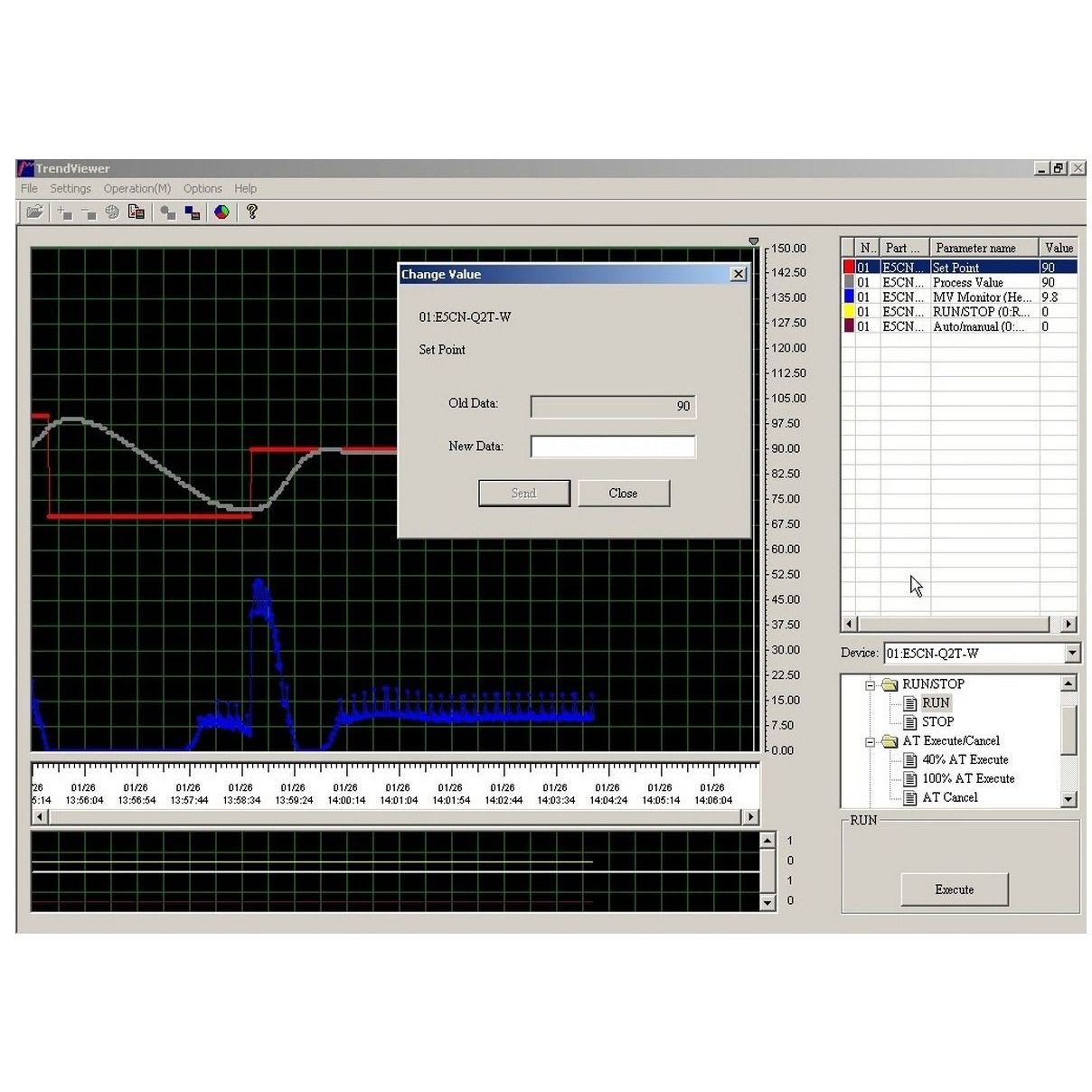 OMRON - CX-Thermo, direct 1 to 1 connecting soft - EST2-2C-MV4