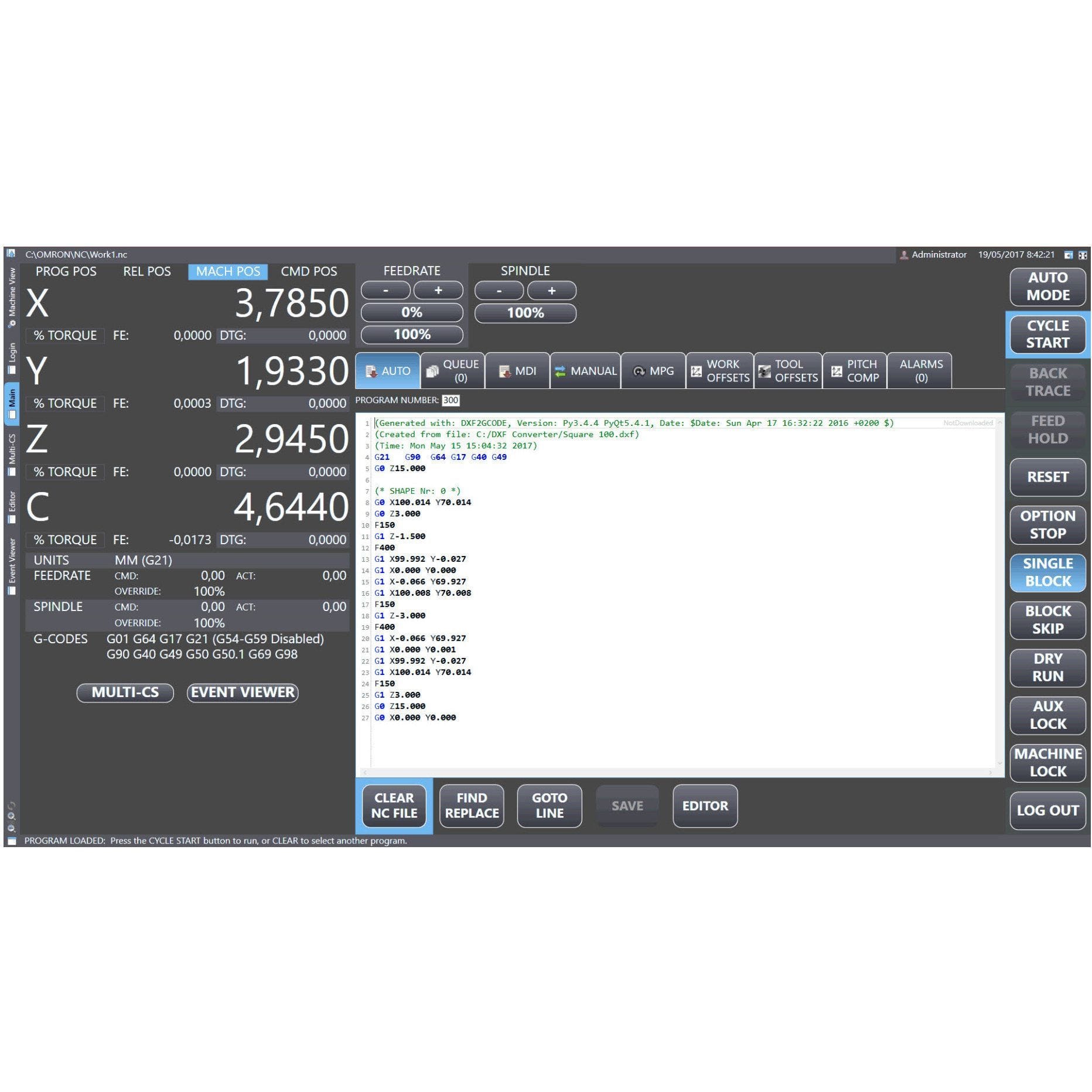 OMRON - CNC operator DVD - SYSMAC-RTNC0000D