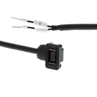 OMRON - 1S series servo brake cable, 10 m, 230 V - R88A-CA1A010BF-E