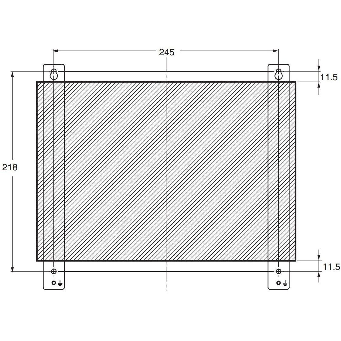 OMRON - Wall mount bracket for Box PC - NY000-AB01