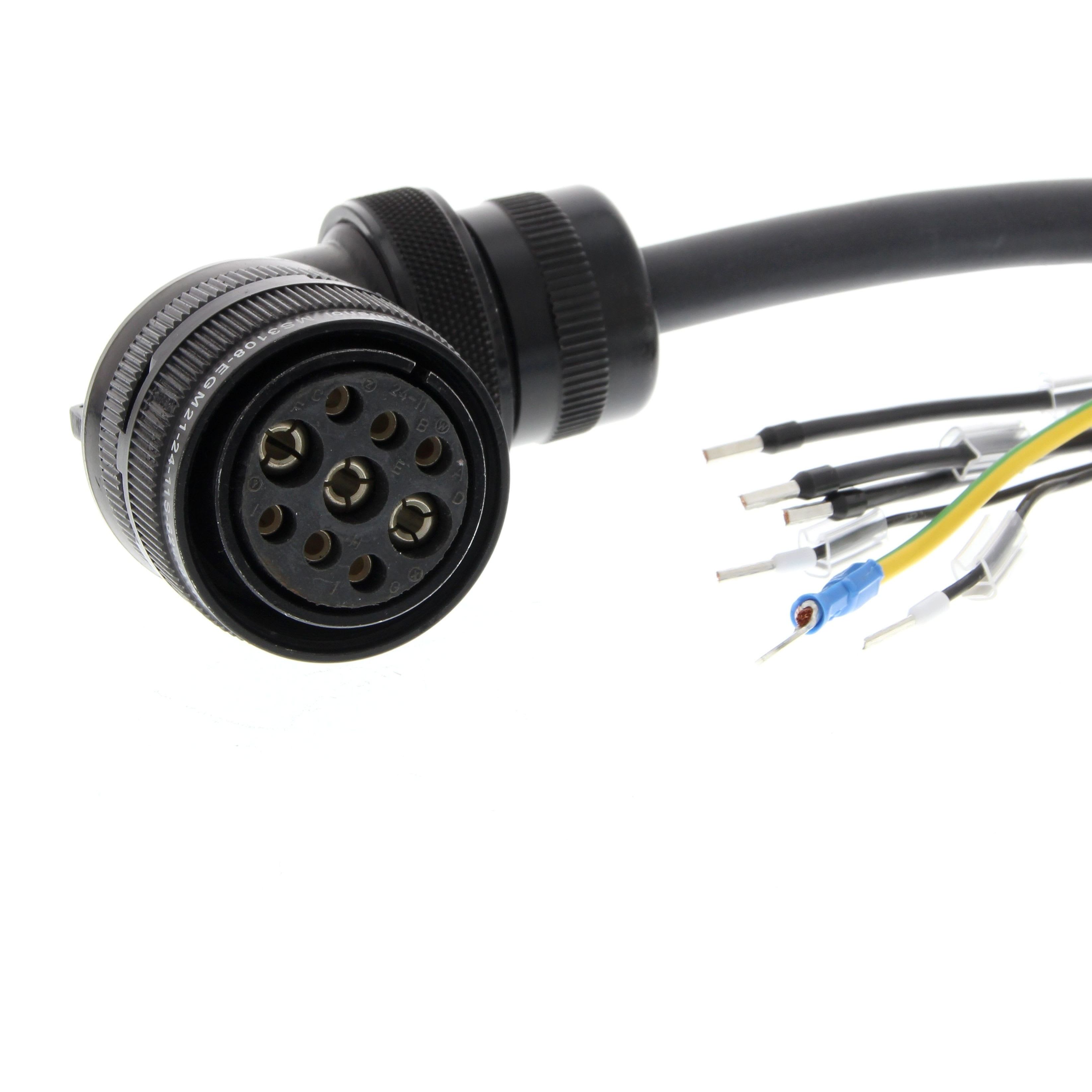 OMRON - G5 series servo motor power cable, 10 m, - R88A-CAKF010BR-E