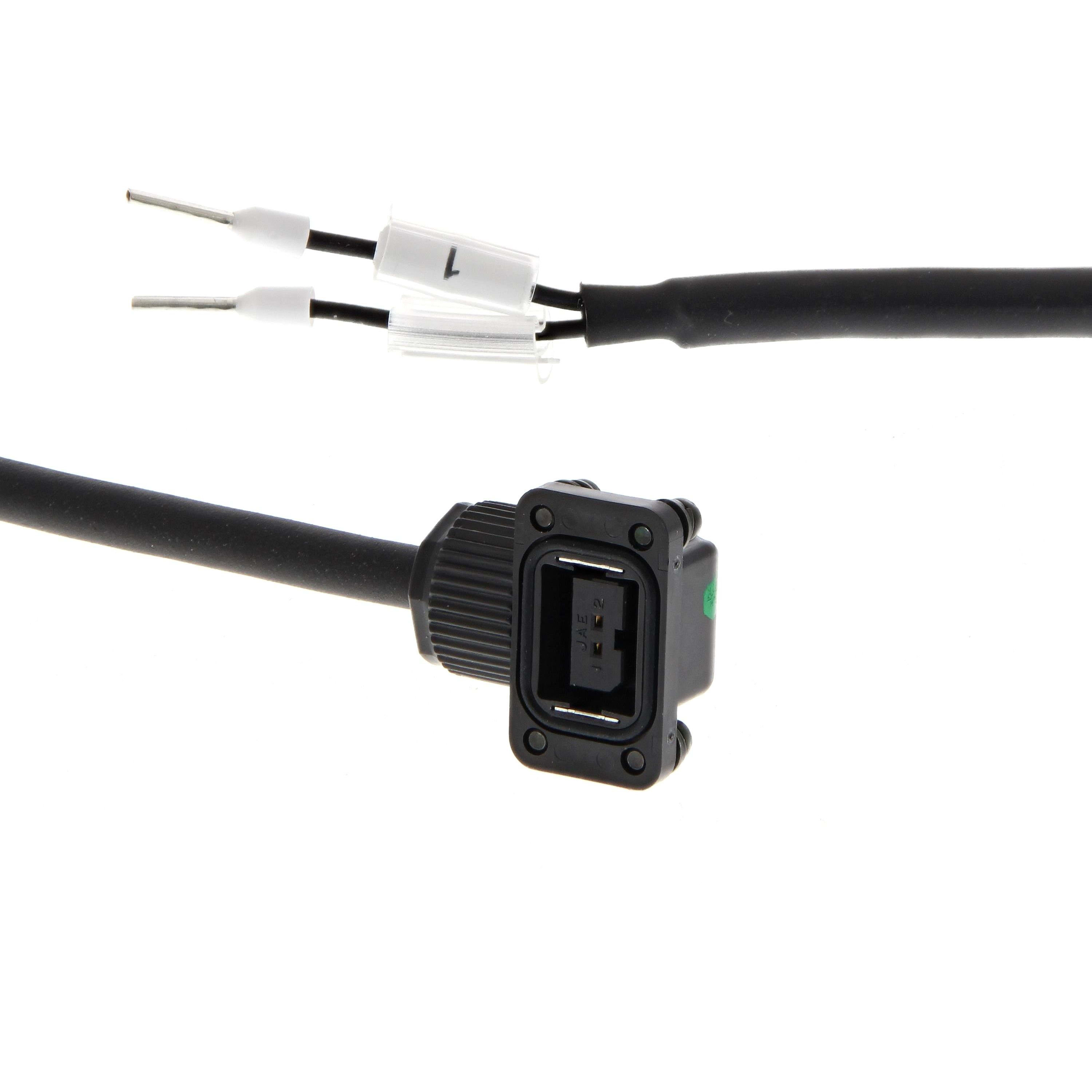 OMRON - 1S series servo brake cable, 5 m, 230 V: - R88A-CA1A005BF-E