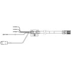 OMRON - 1SA series servo hybrid cable, 3 m, non - R88A-CX1A003SF