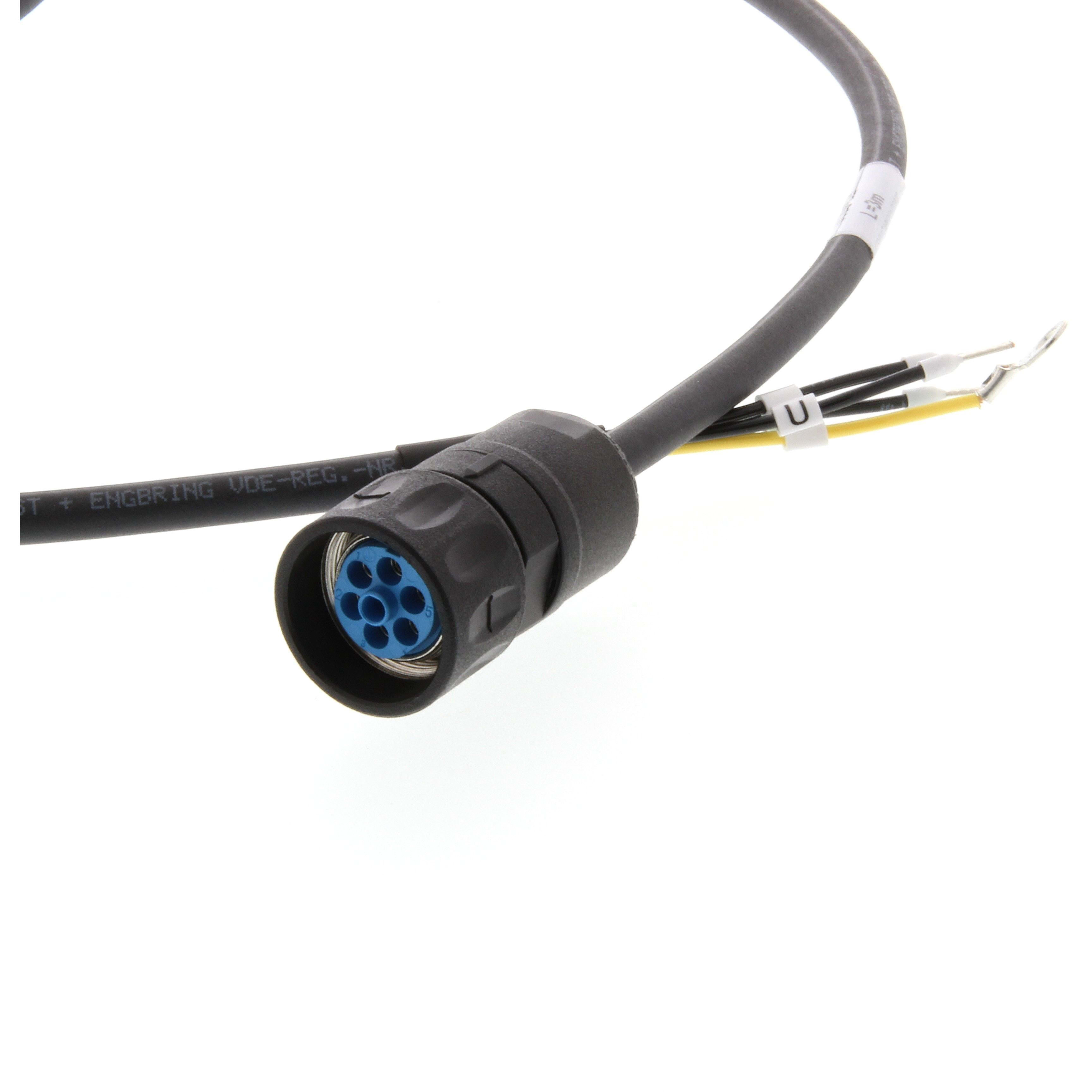 OMRON - servo motor cable, 3 m (equivalent to DP - R88A-CAWA003S-DE