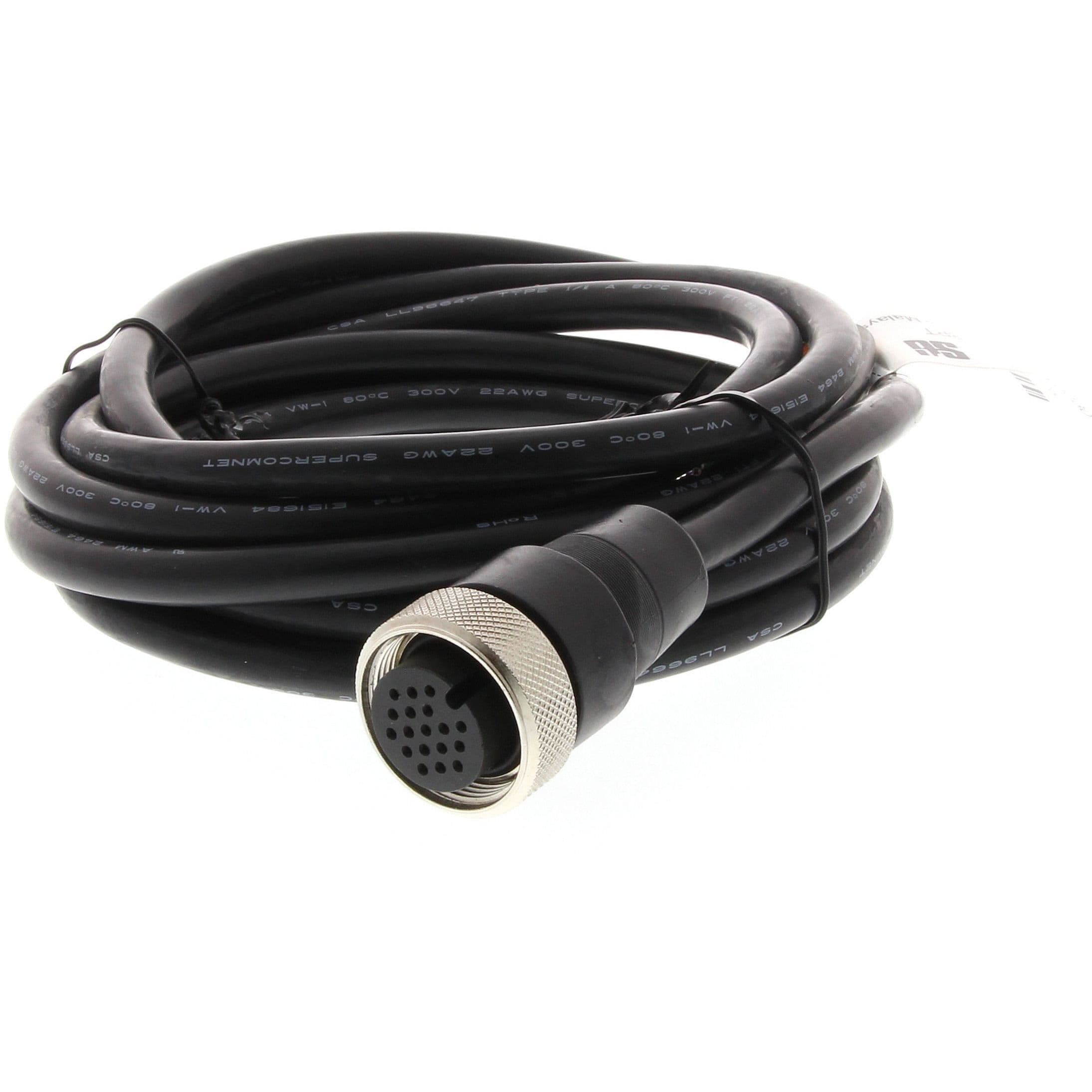 OMRON - Safety laser scanner power and I/O cable - OS32C-CBL-03M