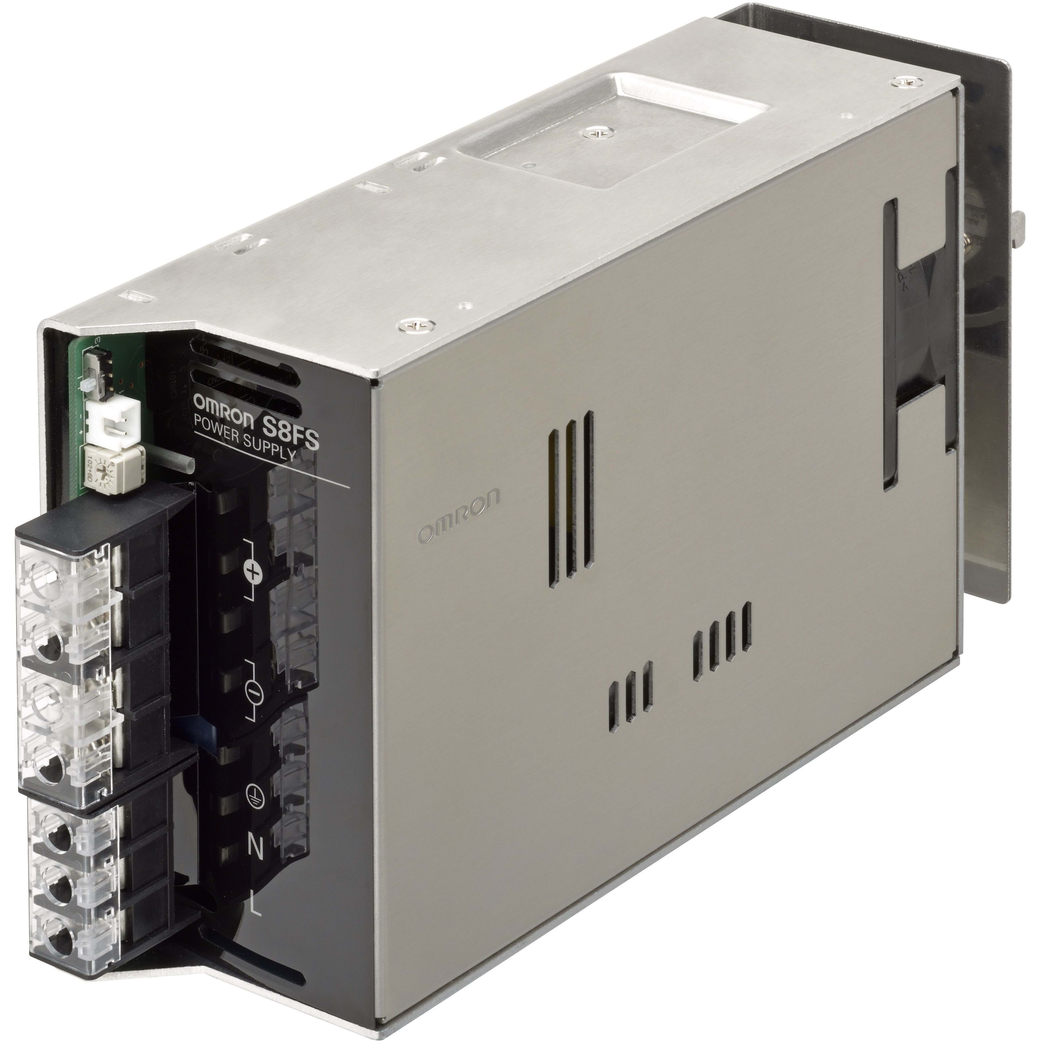 OMRON - Power Supply, 600 W, 100 to 240 VAC inpu - S8FS-G60024CD