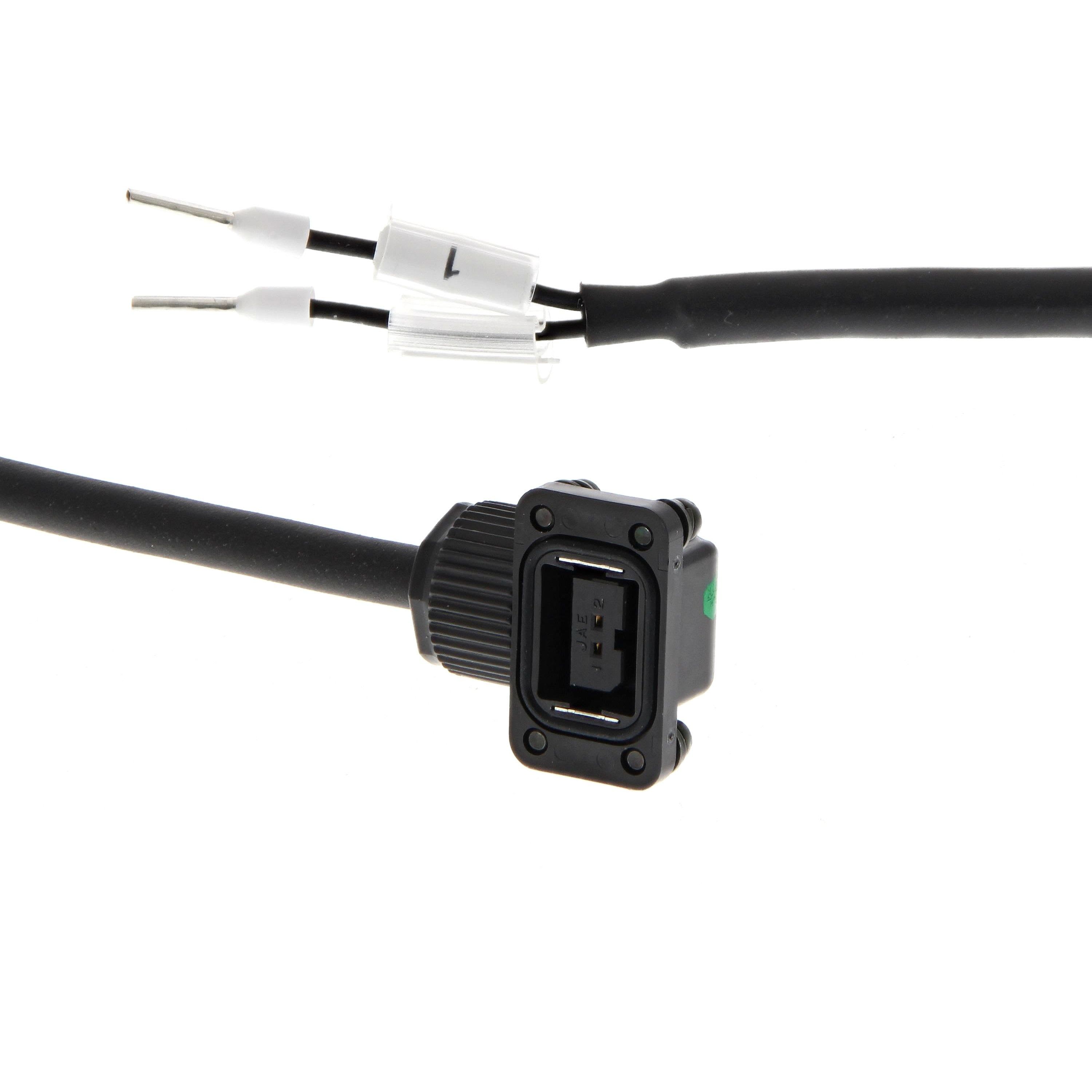 OMRON - 1S series servo brake cable, 3 m, 230 V: - R88A-CA1A003BF-E