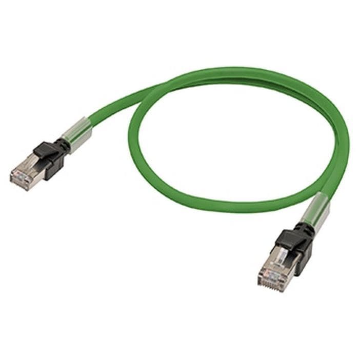 OMRON - Ethernet patch cable, S/FTP, Cat.6A, PUR - XS6W-6PUR8SS20CM-YF