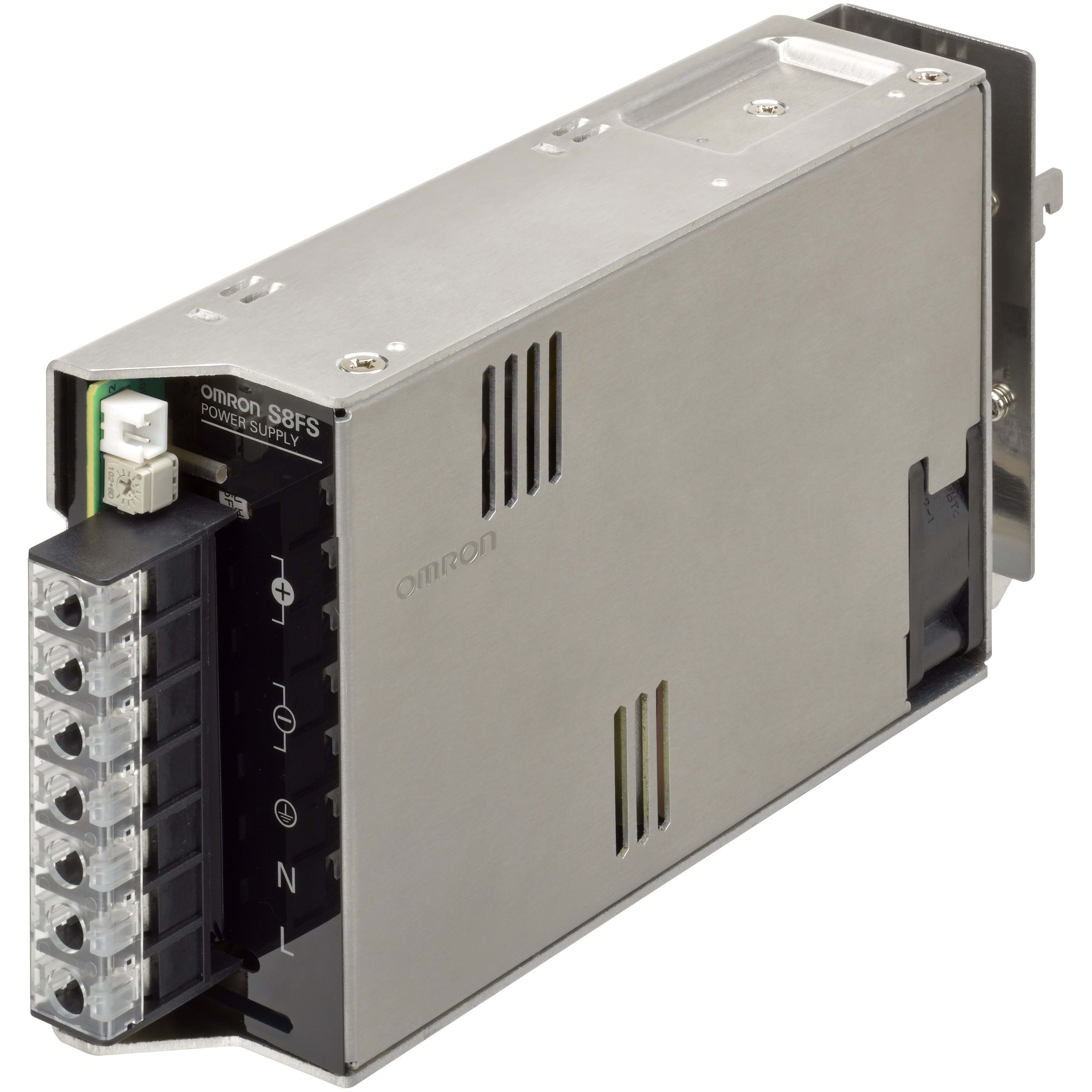 OMRON - Power Supply, 300 W, 100 to 240 VAC inpu - S8FS-G30012CD