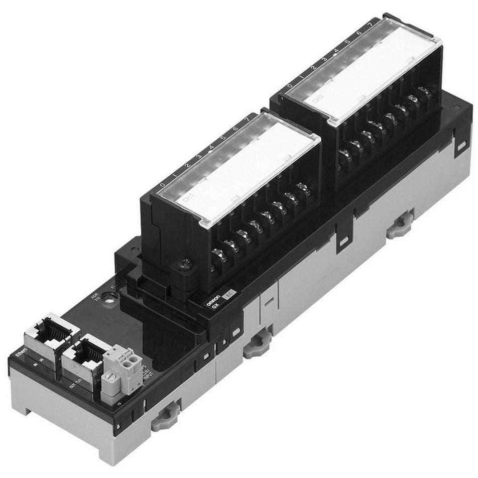 OMRON - EtherCAT I/O unit, 2 x encoder inputs, l - GX-EC0241