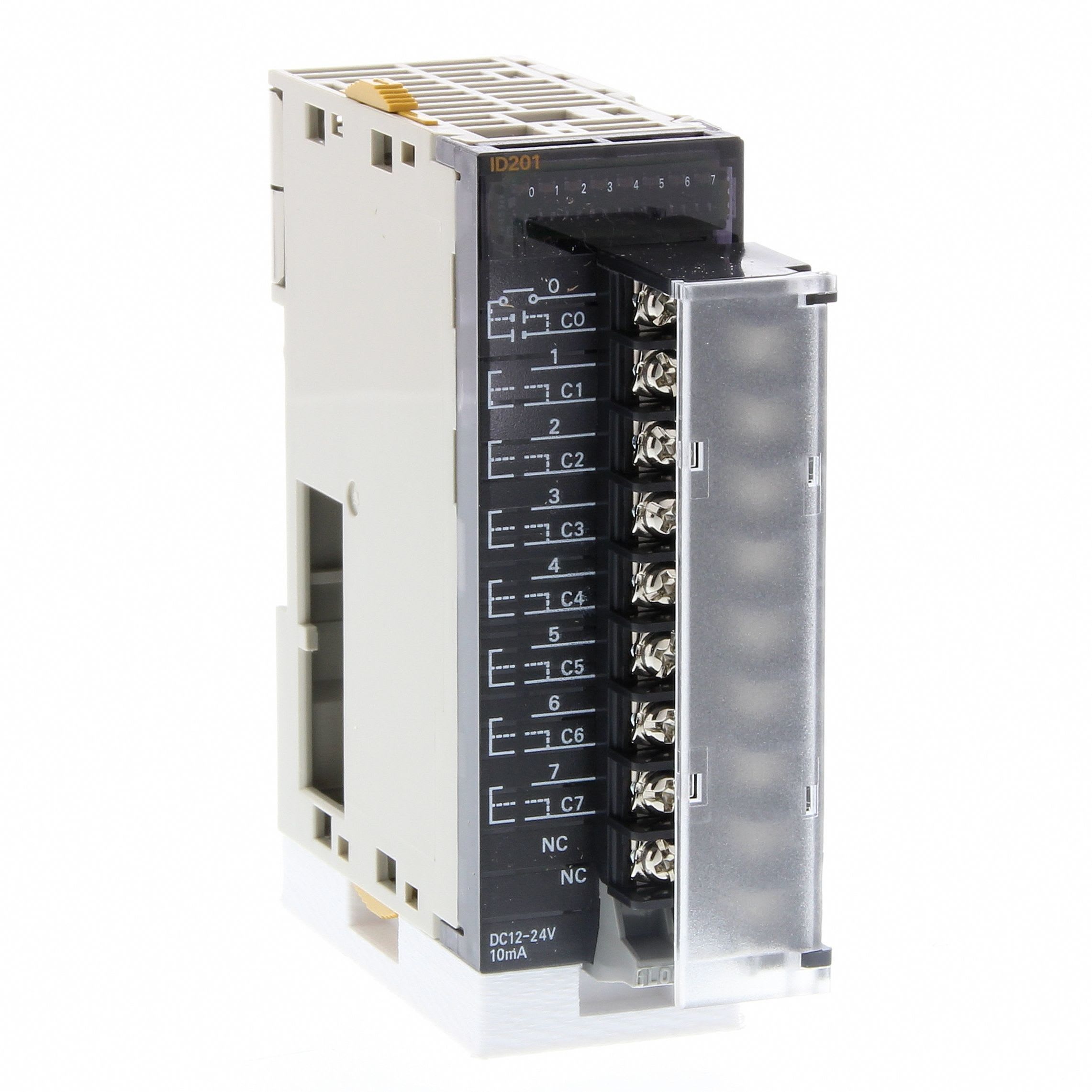 OMRON - Digital input unit, 8 x 24 VDC, independ - CJ1W-ID201