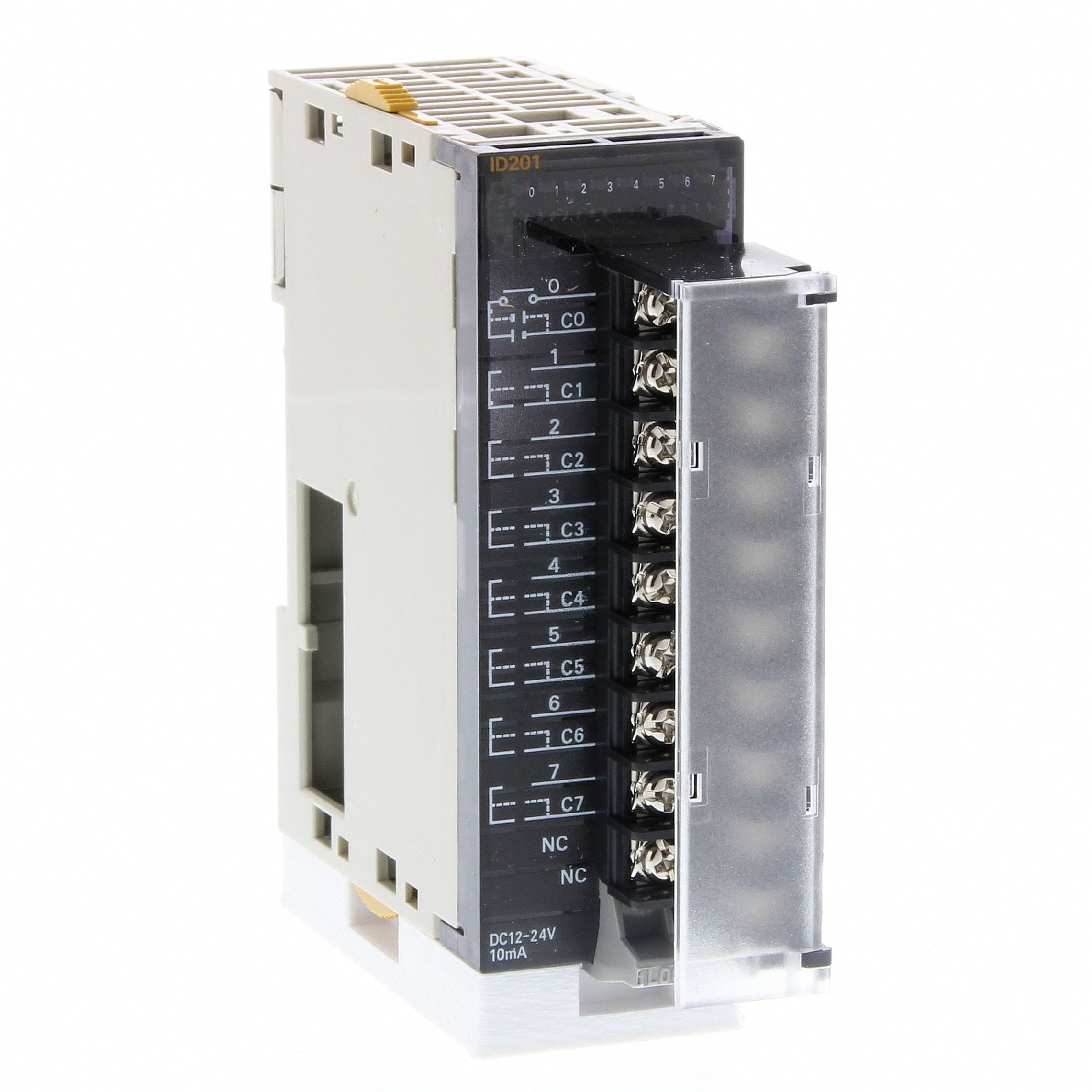 OMRON - Digital input unit, 8 x 24 VDC, independ - CJ1W-ID201