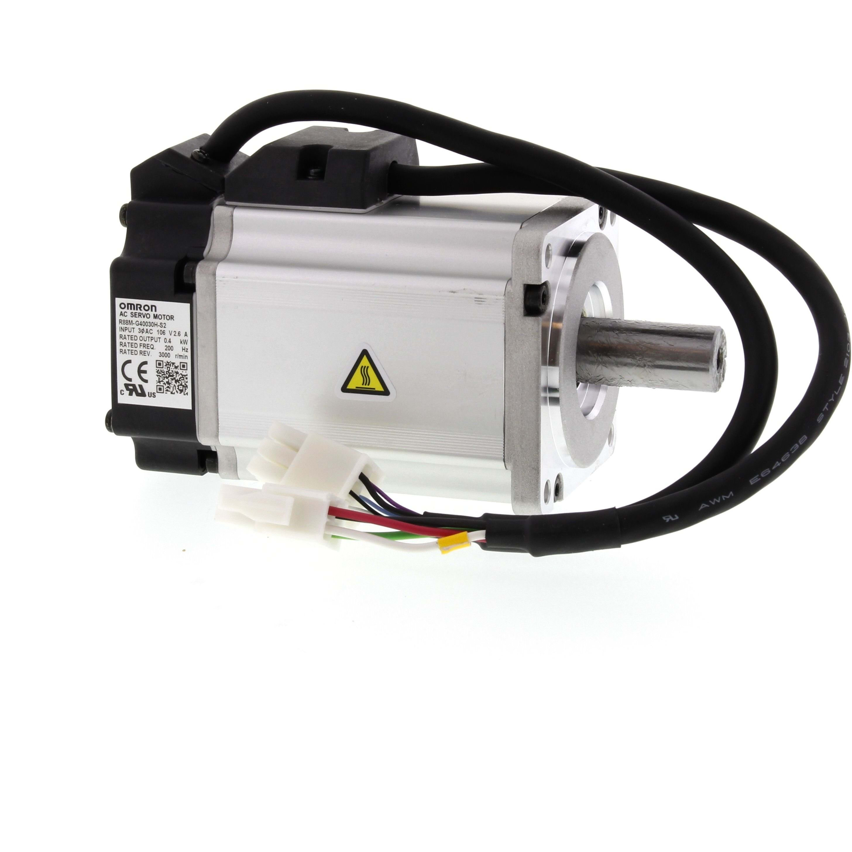 OMRON - G-Series/SmartStep 2 AC servo motor (cyl - R88M-G40030H-S2