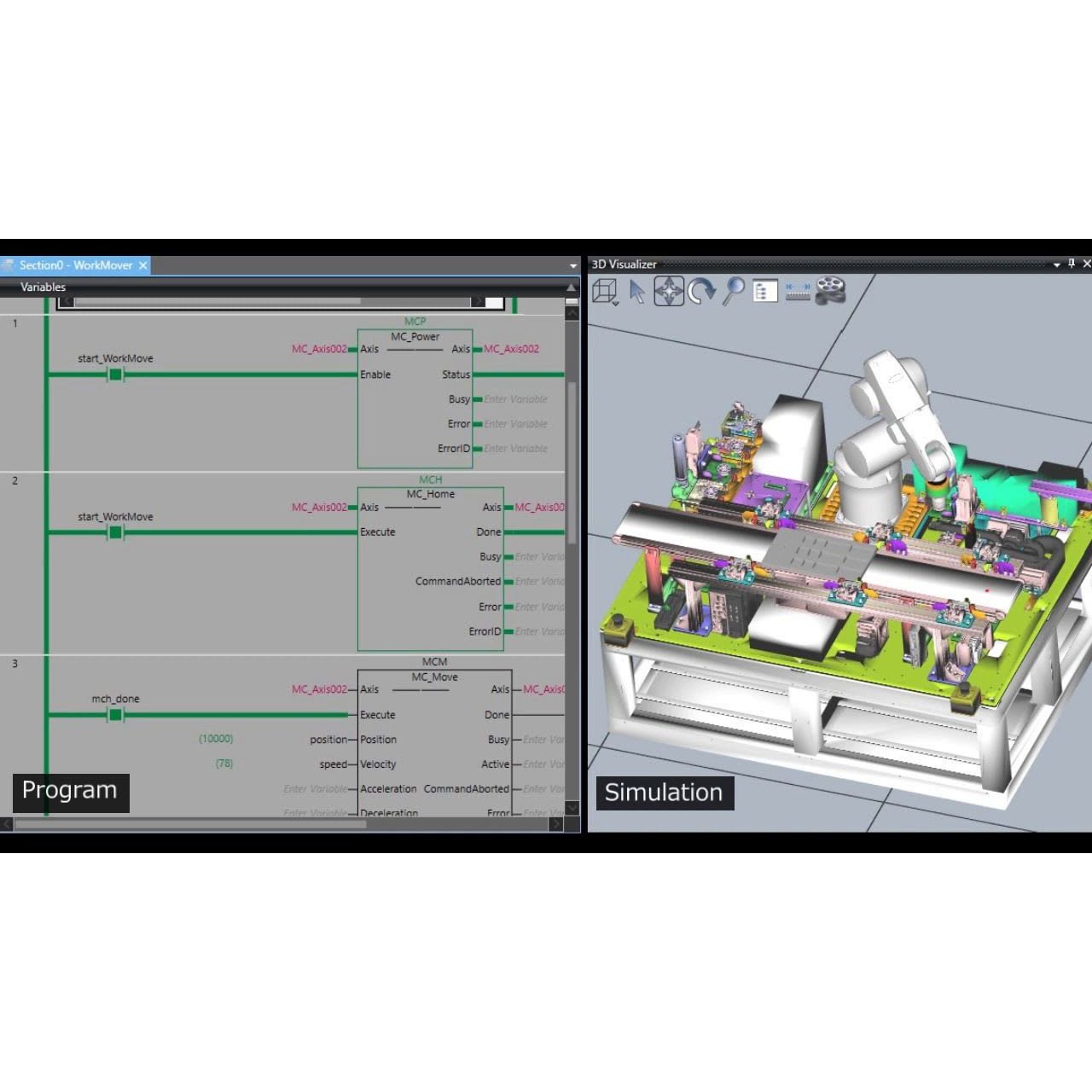 OMRON - Sysmac Studio 3D Simulation Option (64 b - SYSMAC-SA430L-64