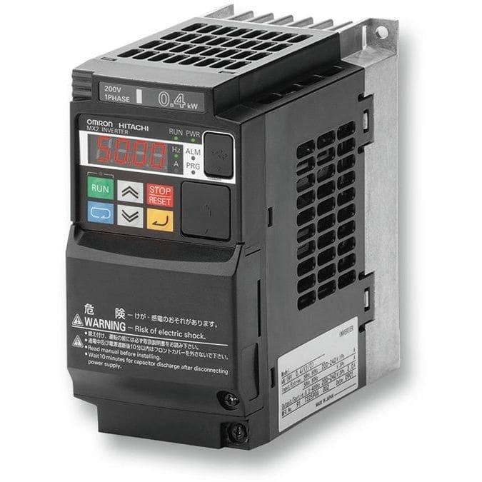 OMRON - MX inverter drive, 0.4/0.55 kW (HD/ND), - 3G3MX2-A2004-E