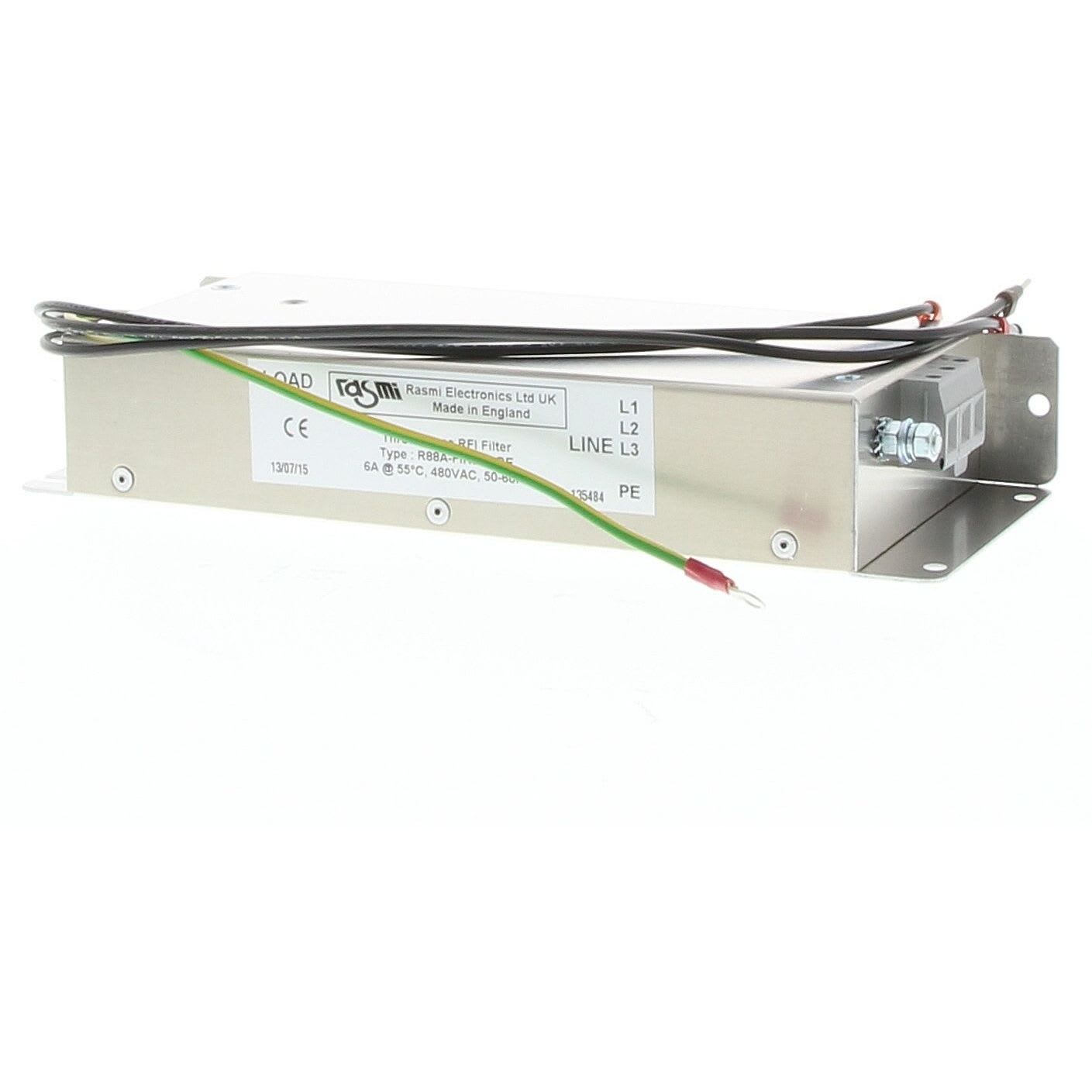 OMRON - G5 series RFI filter, 4 A, 400 VAC, for - R88A-FIK304-RE