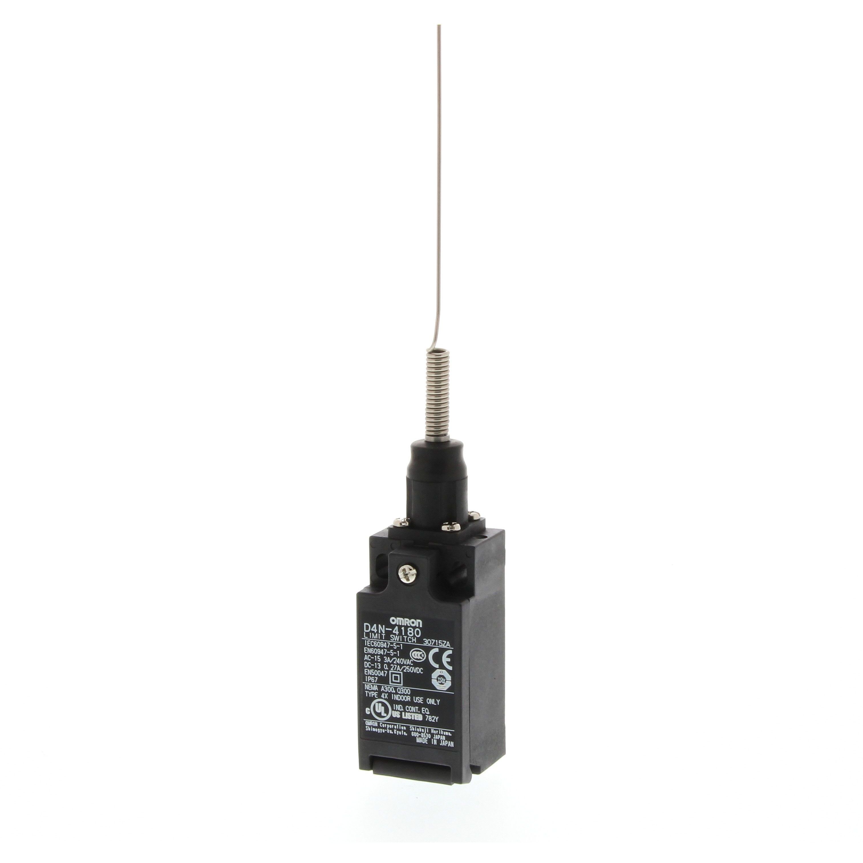 OMRON - Limit switch, Cat whisker, 2NC (snap-act - D4N-2280