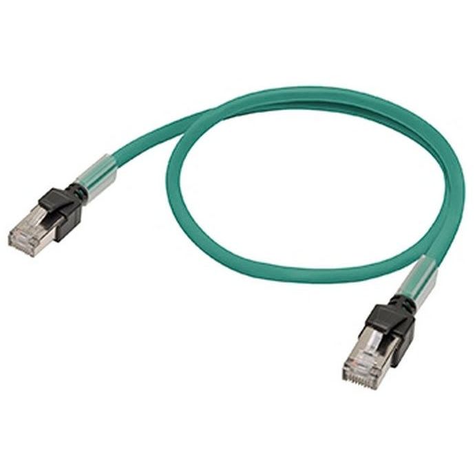 OMRON - Ethernet patch cable, F/UTP, Cat.6A, LSZ - XS6W-6LSZH8SS50CM-G