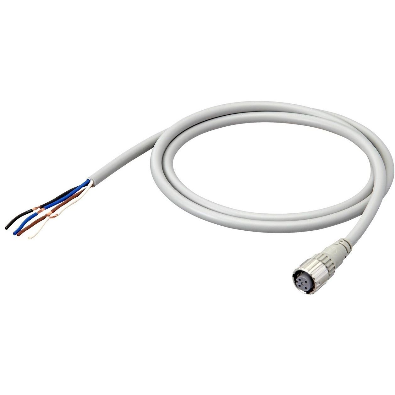 OMRON - Sensor cable, Smartclick M12 straight so - XS5F-D421-L80-F