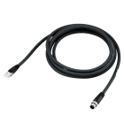 OMRON - V/F 430-F Ethernet cable M12 plug on cam - V430-WE-3M
